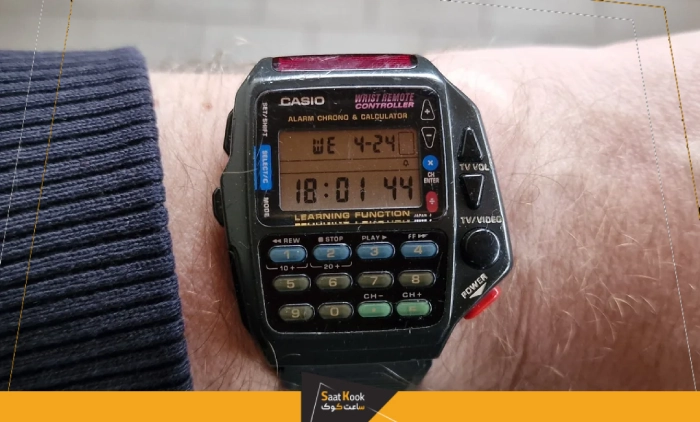 ساعت کاسیو تلویزیون