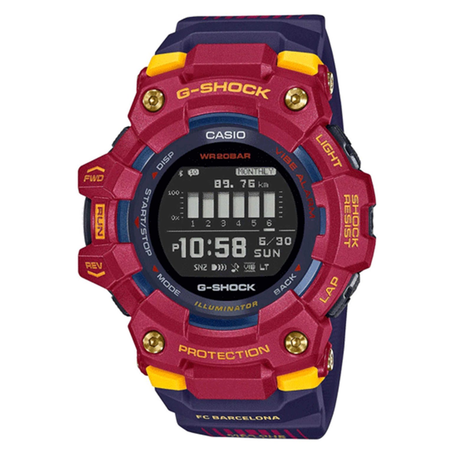 ساعت مچی کاسیو جی شاک مدل CASIO G-SHOCK GBD-100BAR-4DR