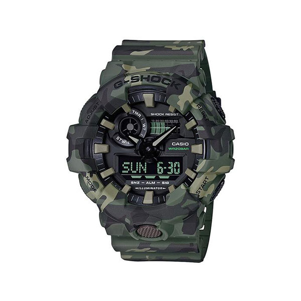 ساعت مچی کاسیو G-Shock جی شاک مدل GA-700CM-3ADR