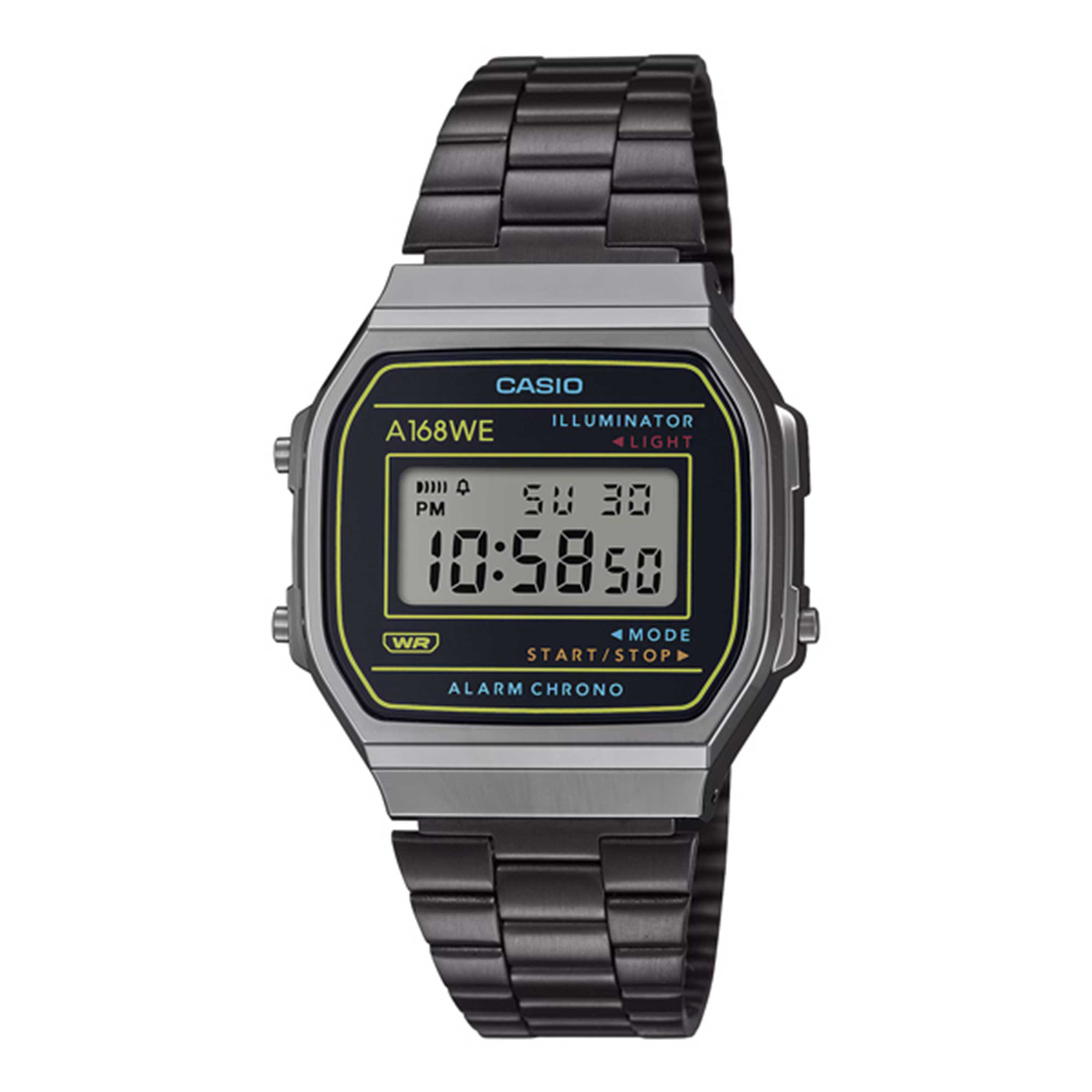 ساعت مچی نوستالژی کاسیو مدل CASIO A168WEHB-1ADF