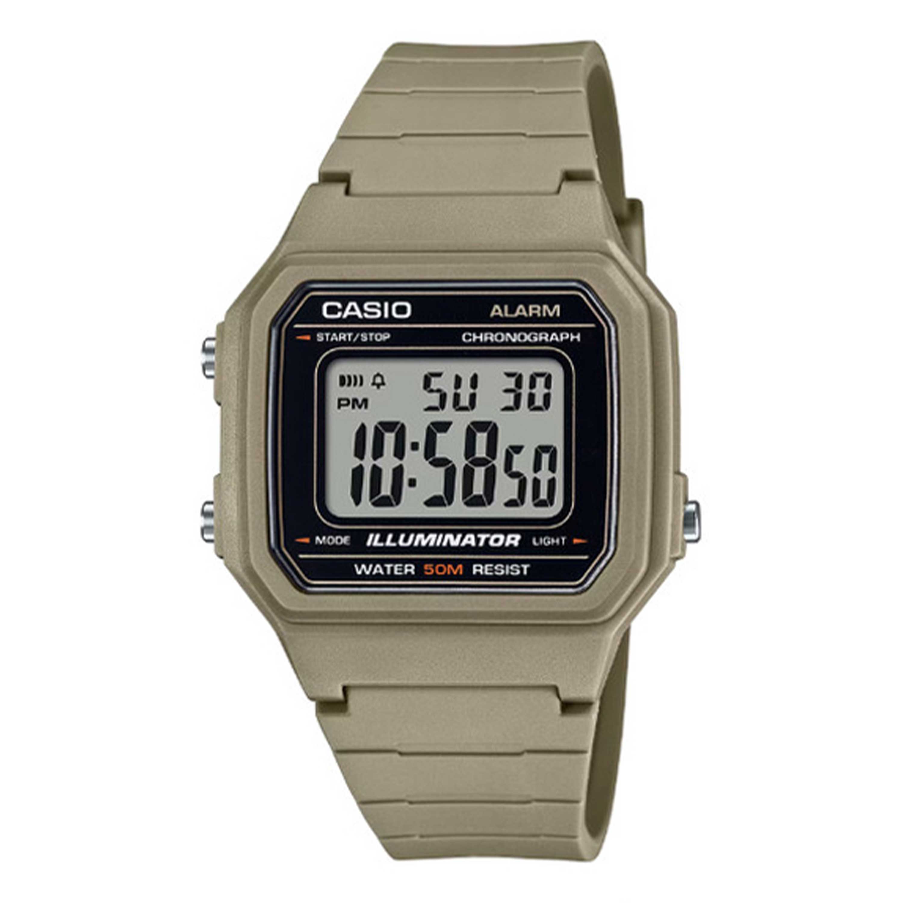 ساعت مچی نوستالژی کاسیو مدل CASIO W-217H-5AVDF