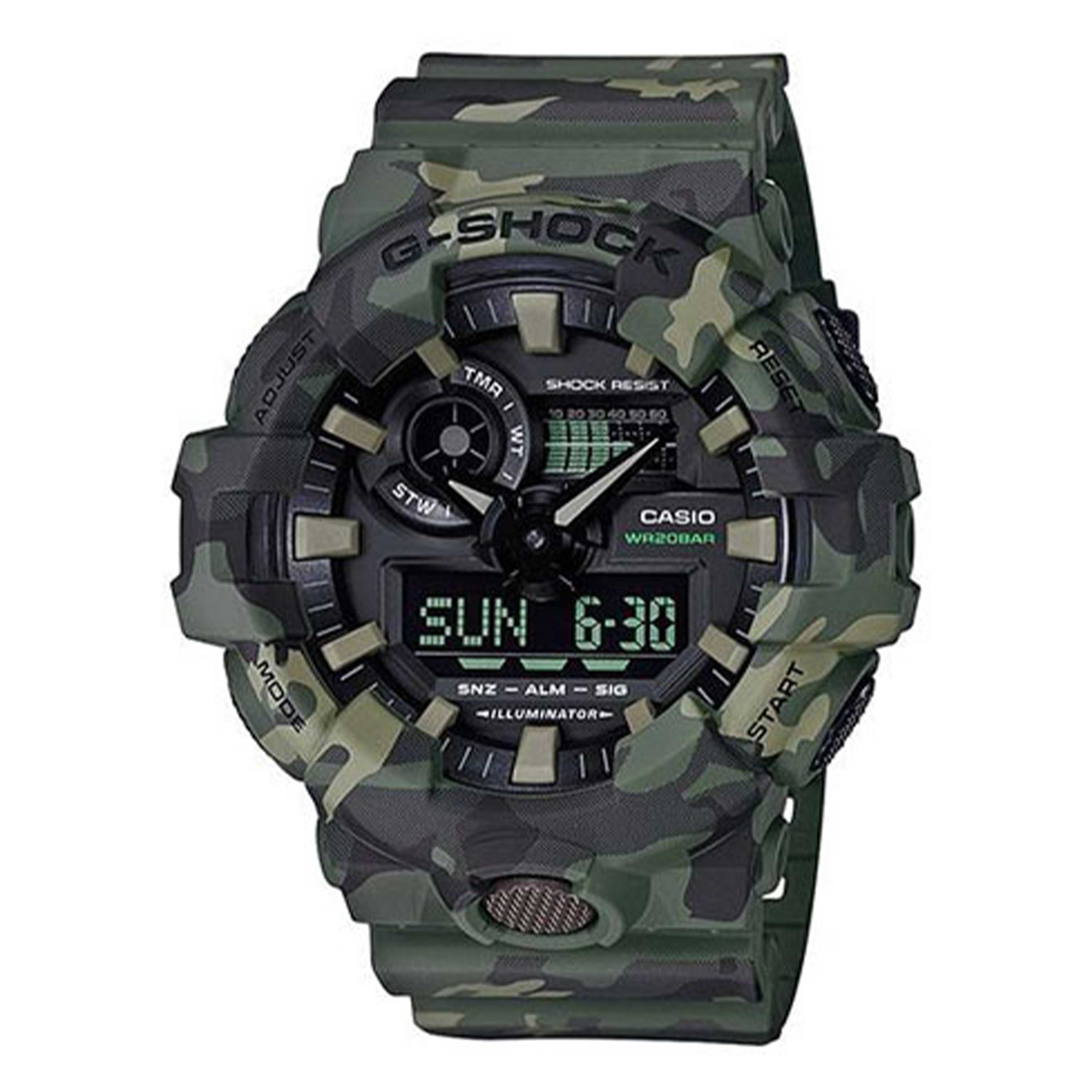 ساعت مچی مردانه کاسیو جی شاک مدل CASIO G-SHOCK GA-700CM-3ADR