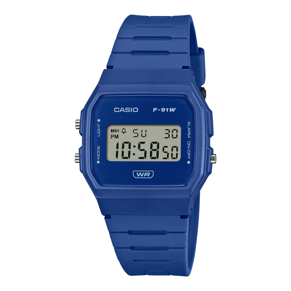 ساعت مچی نوستالژی کاسیو مدل CASIO F-91WB-2A1DF