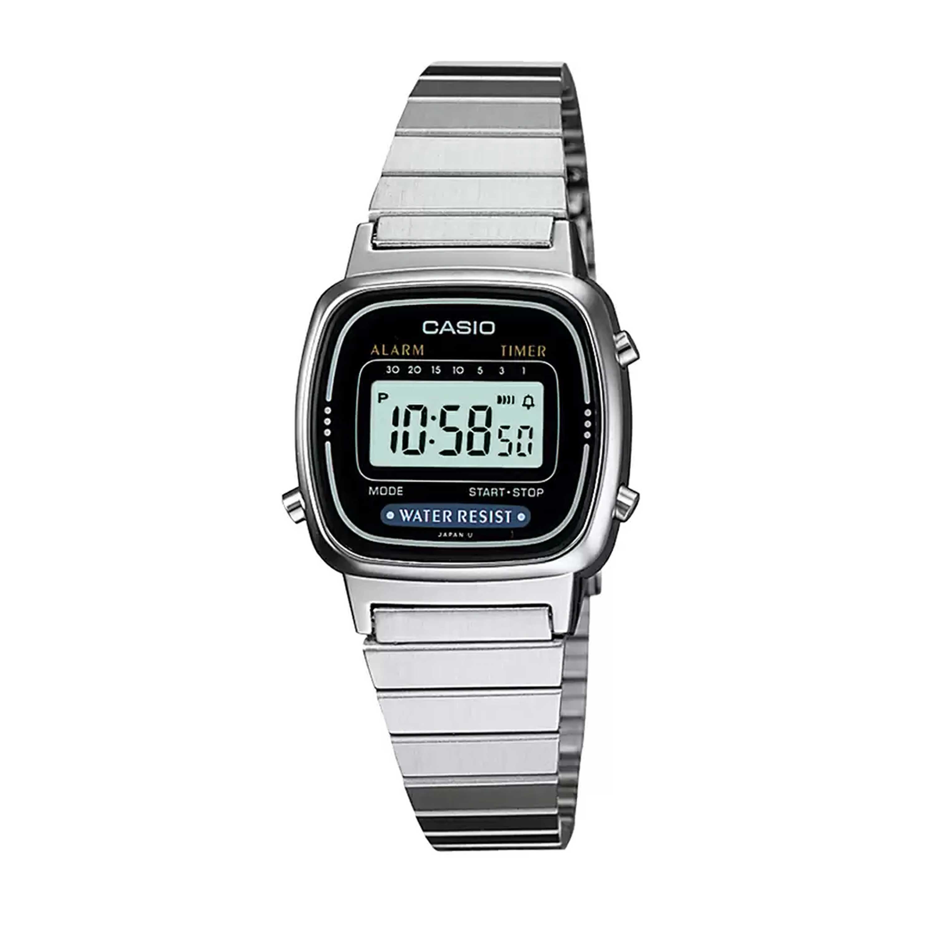 ساعت مچی زنانه نوستالژی کاسیو مدل CASIO LA670WD-1DF