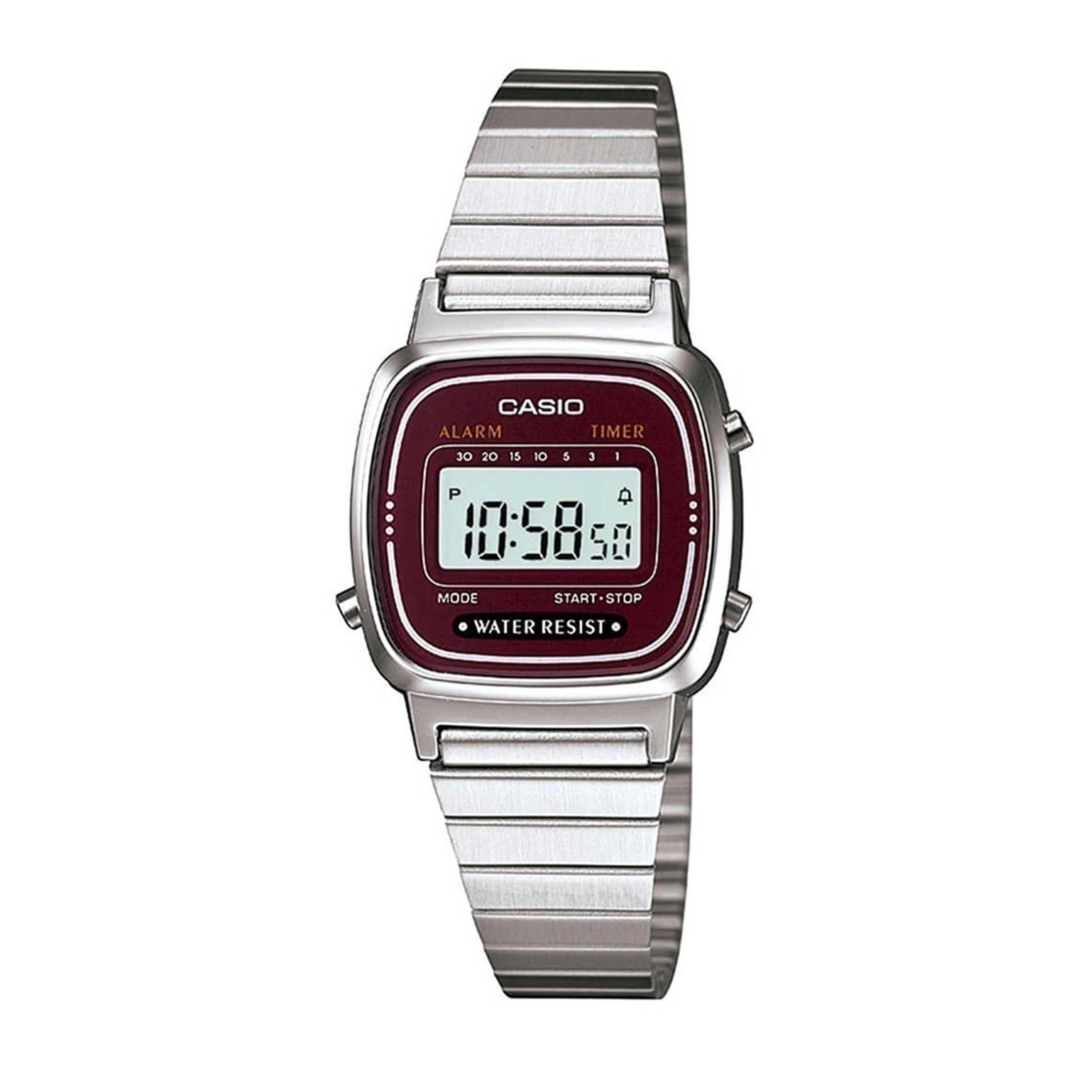 ساعت مچی زنانه نوستالژی کاسیو مدل CASIO LA670WA-4DF