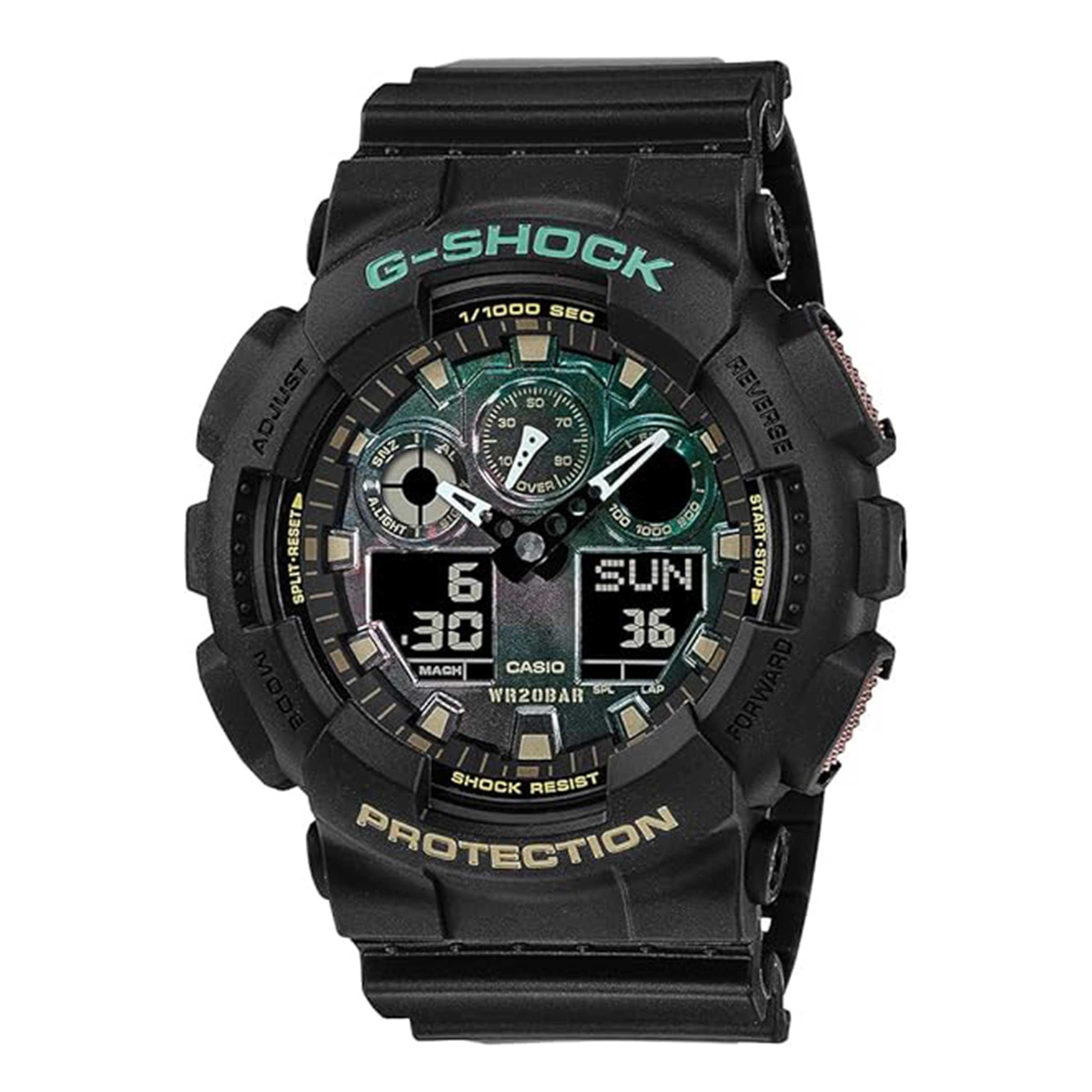 ساعت مچی مردانه کاسیو جی شاک مدل CASIO G-Shock GA-100RC-1ADR