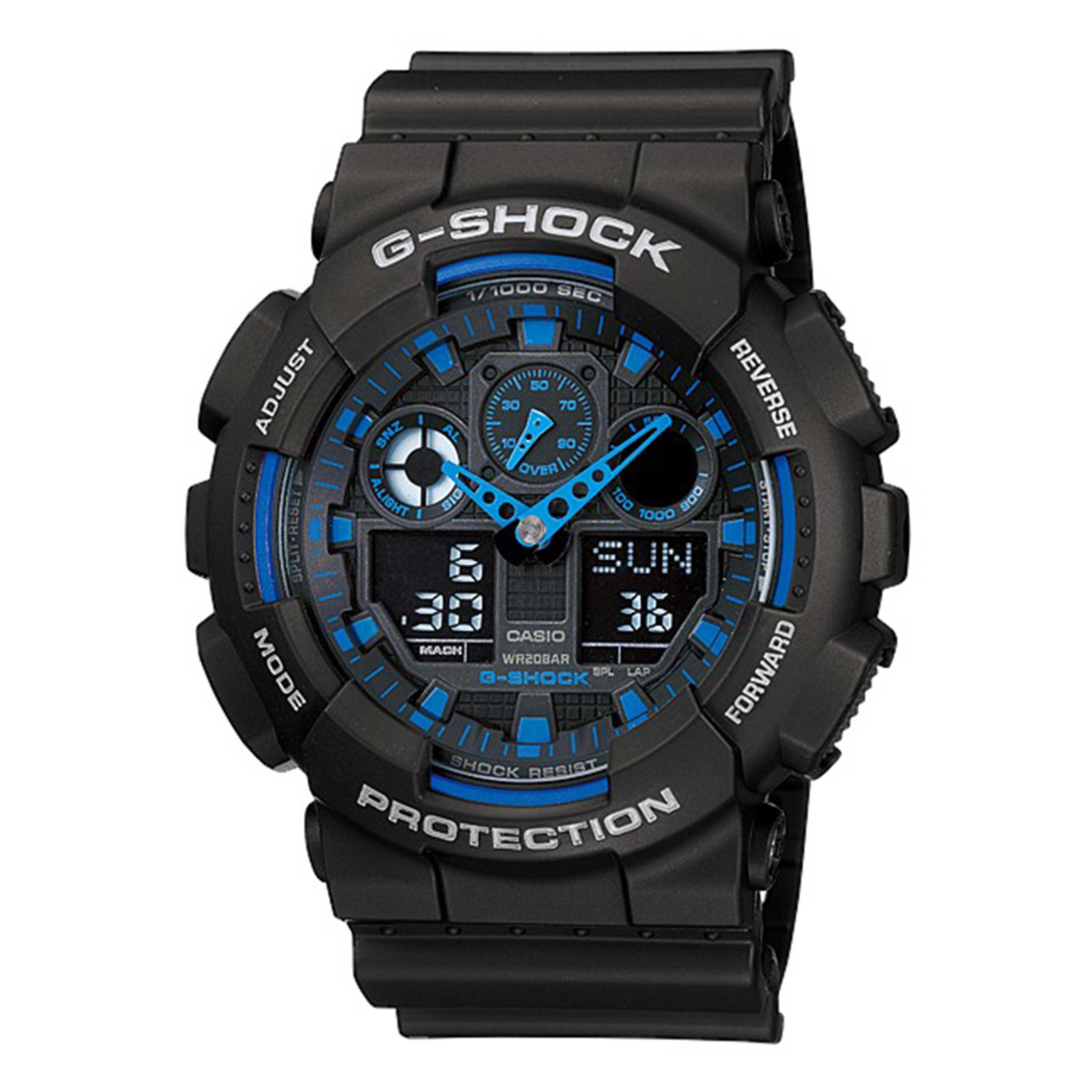 ساعت مچی مردانه کاسیو جی شاک مدل CASIO G-Shock GA-100-1A2DR