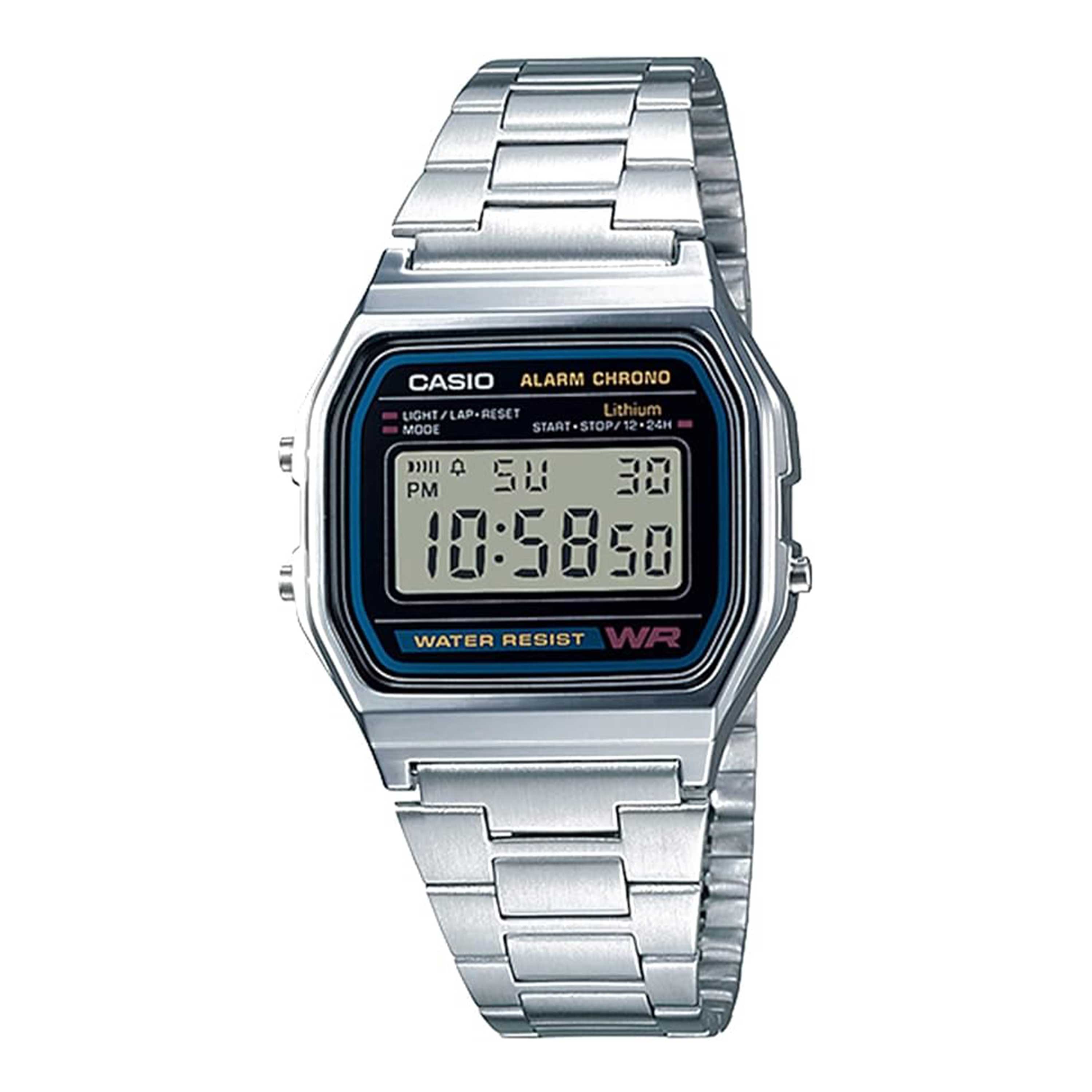 ساعت مچی نوستالژی کاسیو مدل CASIO A158WA-1DF