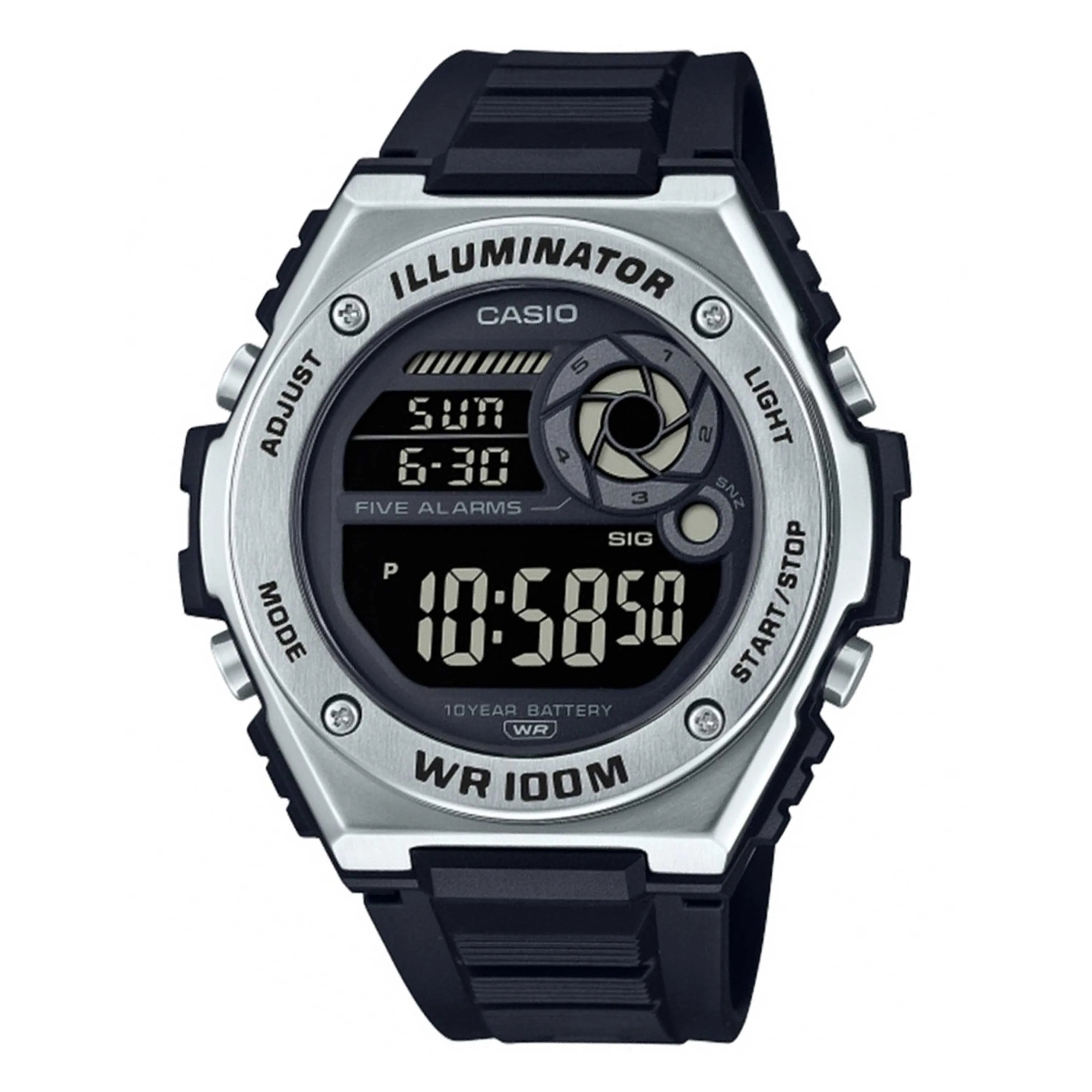 ساعت مچی مردانه کاسیو جنرال مدل CASIO MWD-100H-1BVDF