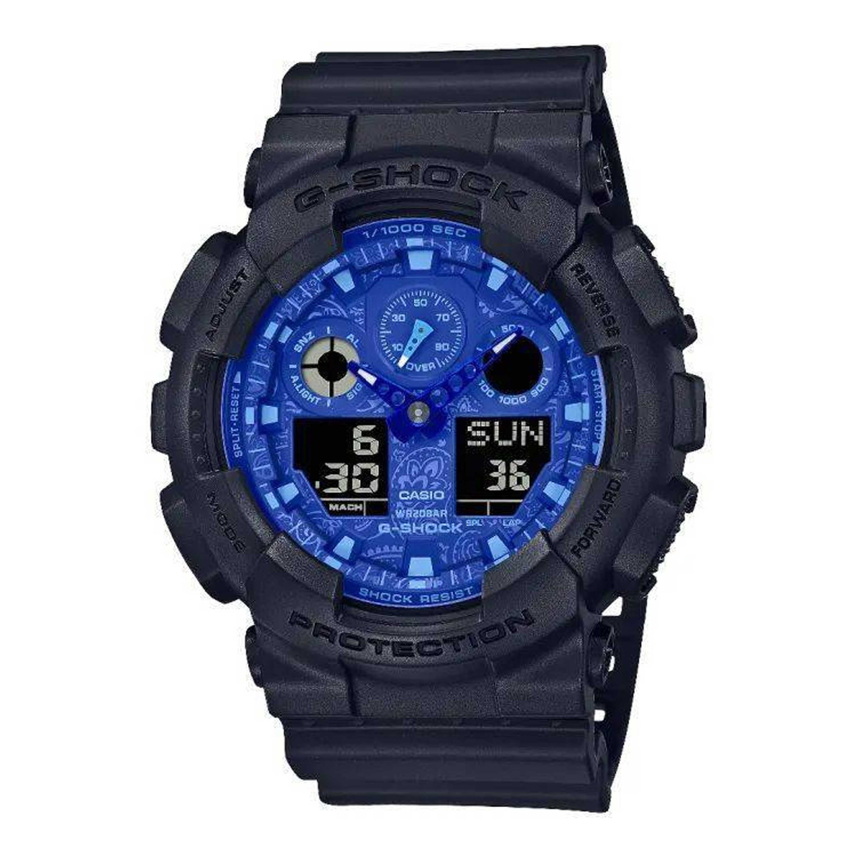 ساعت مچی مردانه کاسیو جی شاک مدل CASIO G-Shock GA-100BP-1ADR