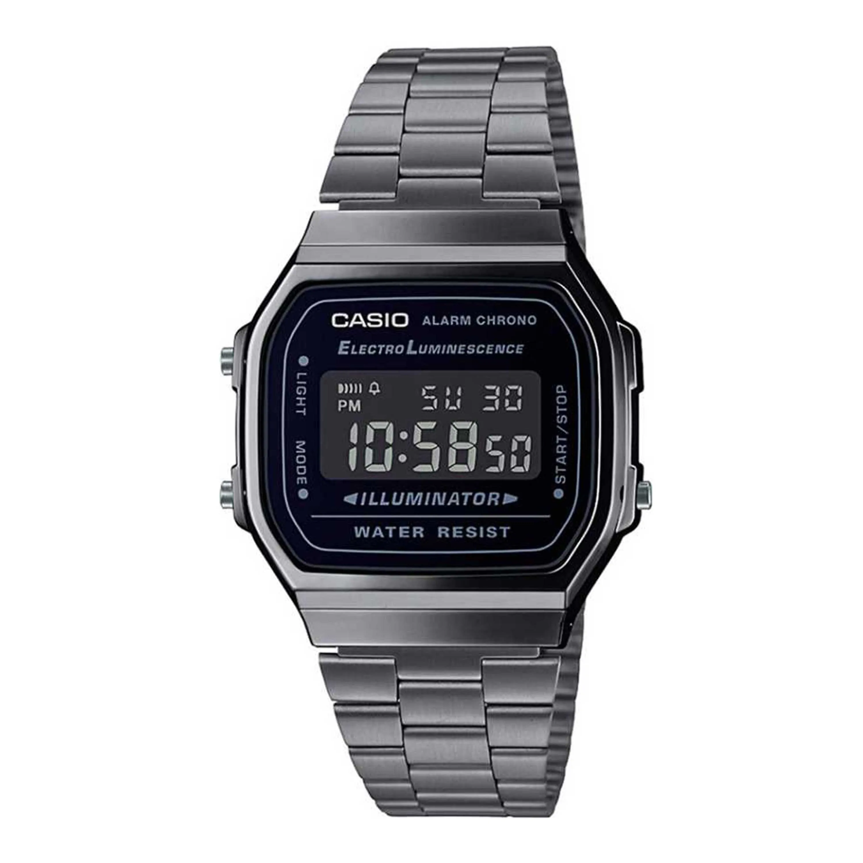 ساعت مچی نوستالژی کاسیو مدل CASIO A168WGG-1BDF