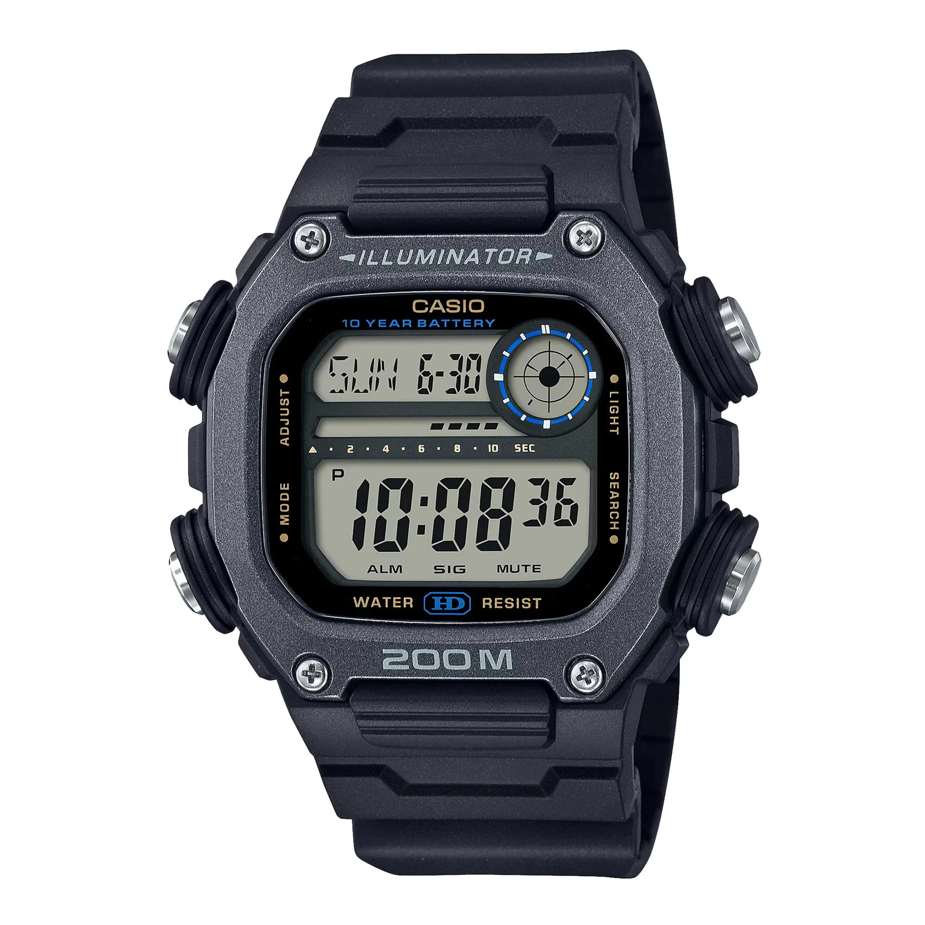 ساعت مچی اسپرت کاسیو مدل CASIO DW-291HX-1AVDF