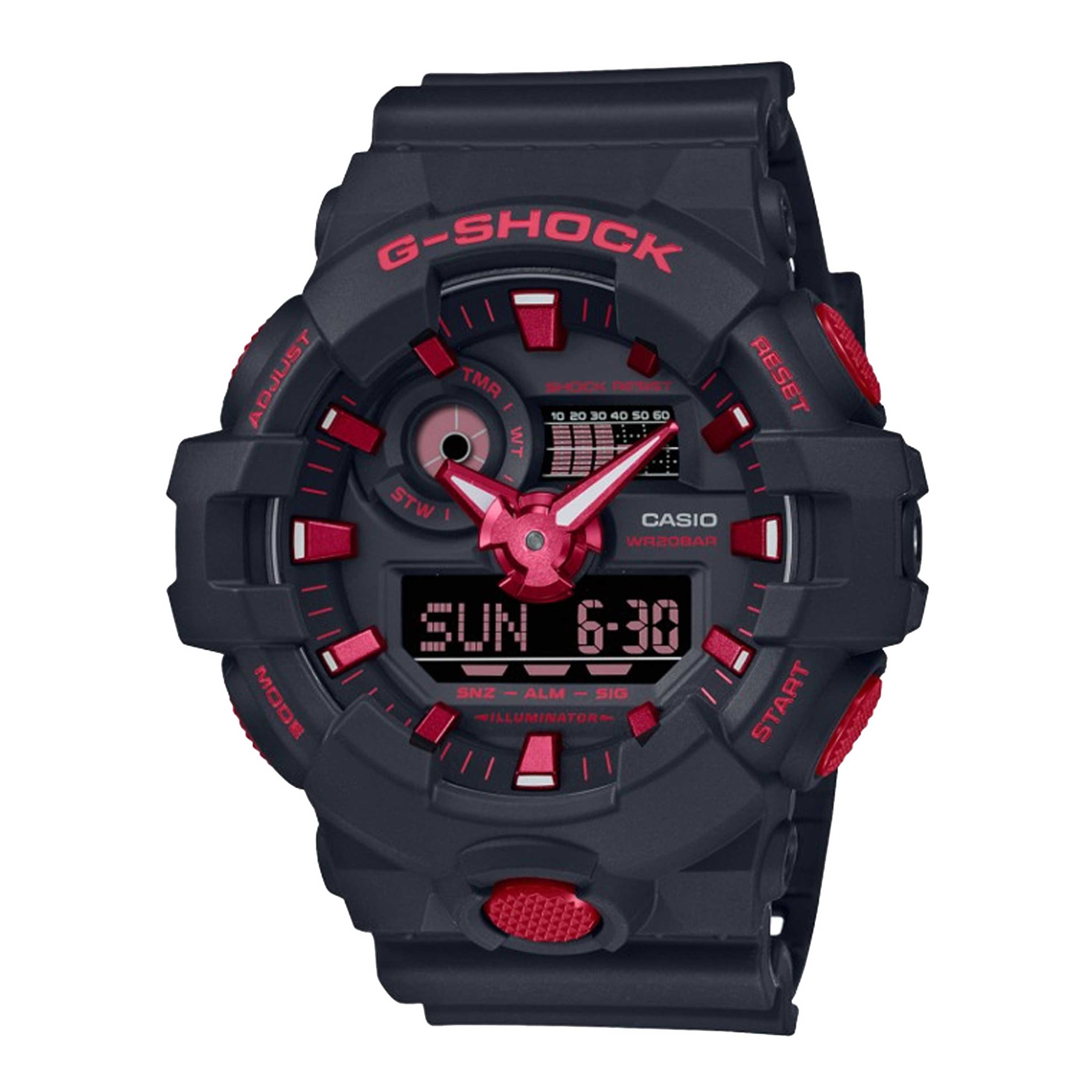 ساعت مچی مردانه کاسیو جی شاک مدل CASIO G-Shock GA-700BNR-1ADR