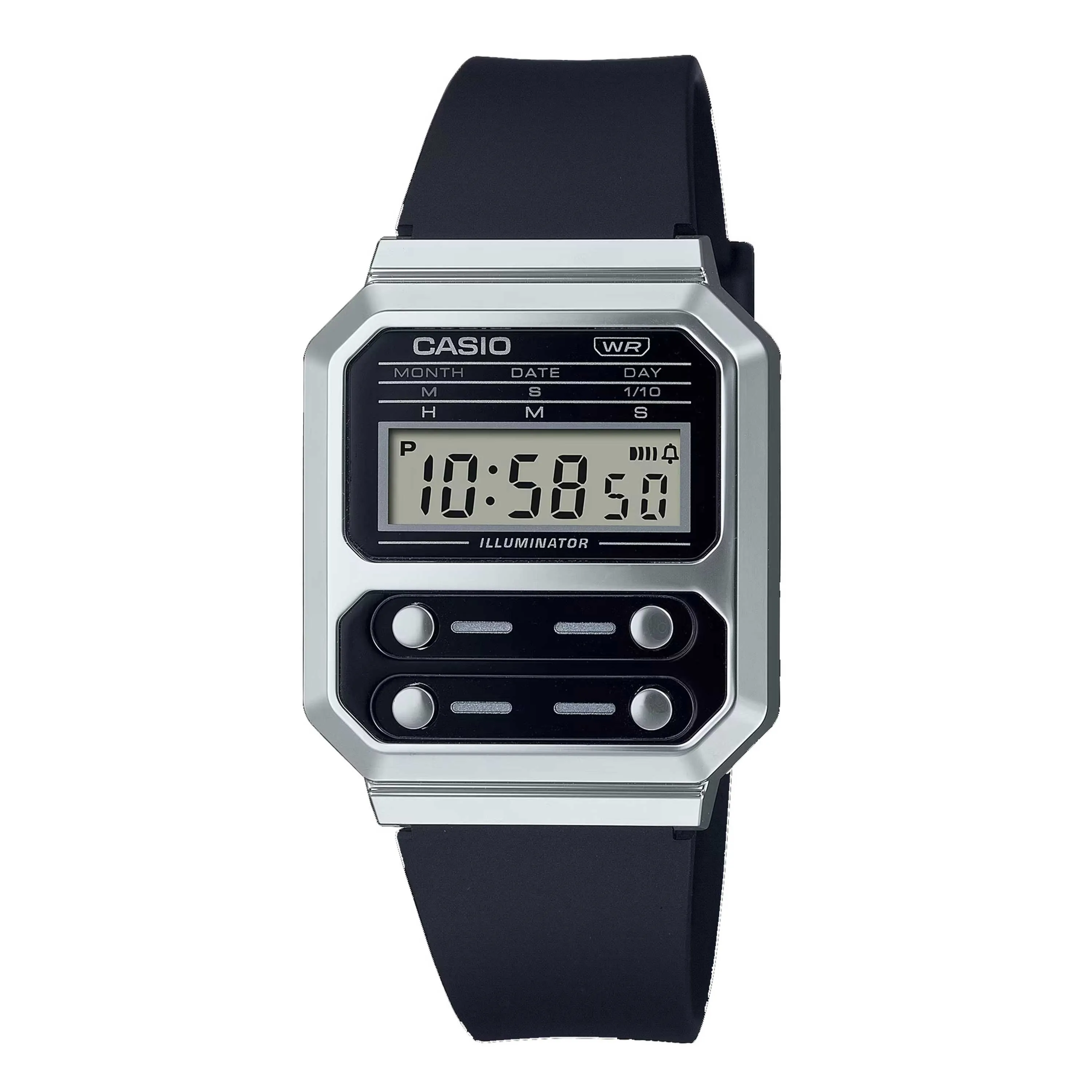 ساعت مچی نوستالژی کاسیو مدل CASIO A100WEF-1ADF