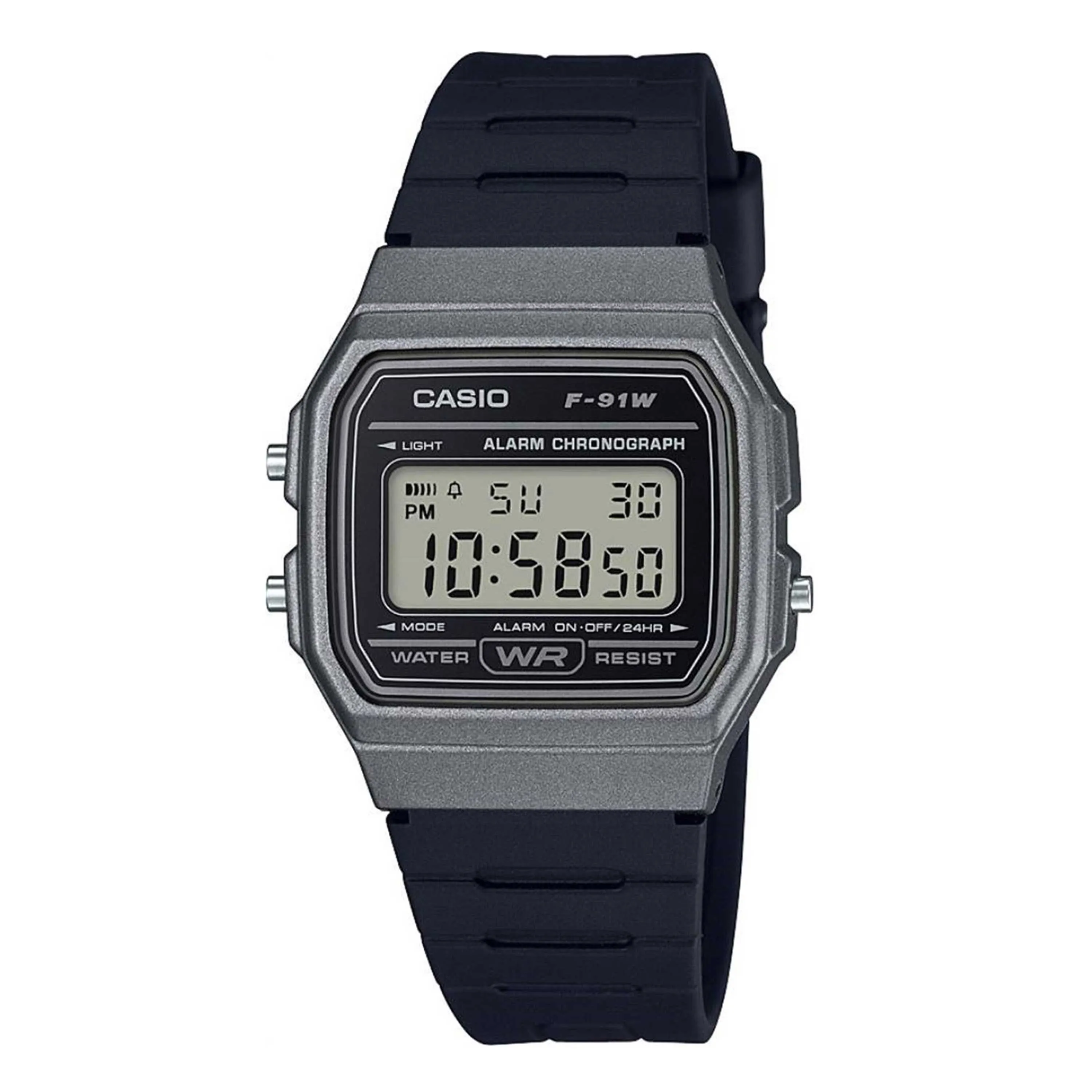 ساعت مچی نوستالژی کاسیو مدل CASIO F-91WM-1BDF