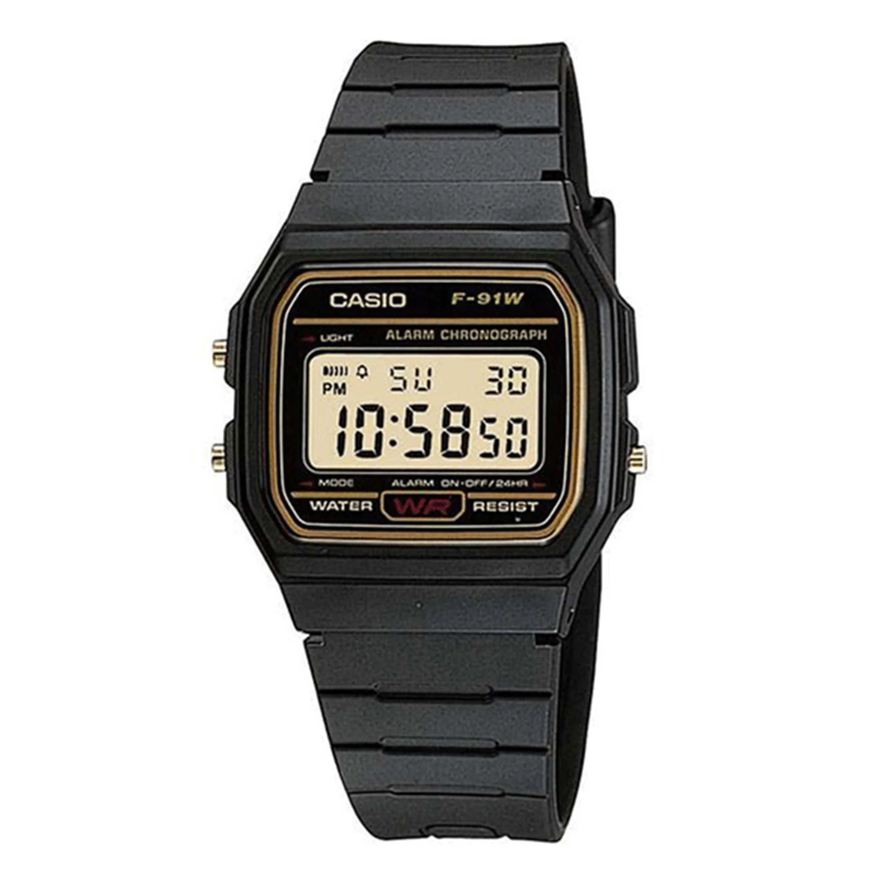 ساعت مچی نوستالژی کاسیو مدل CASIO F-91WG-9QDF