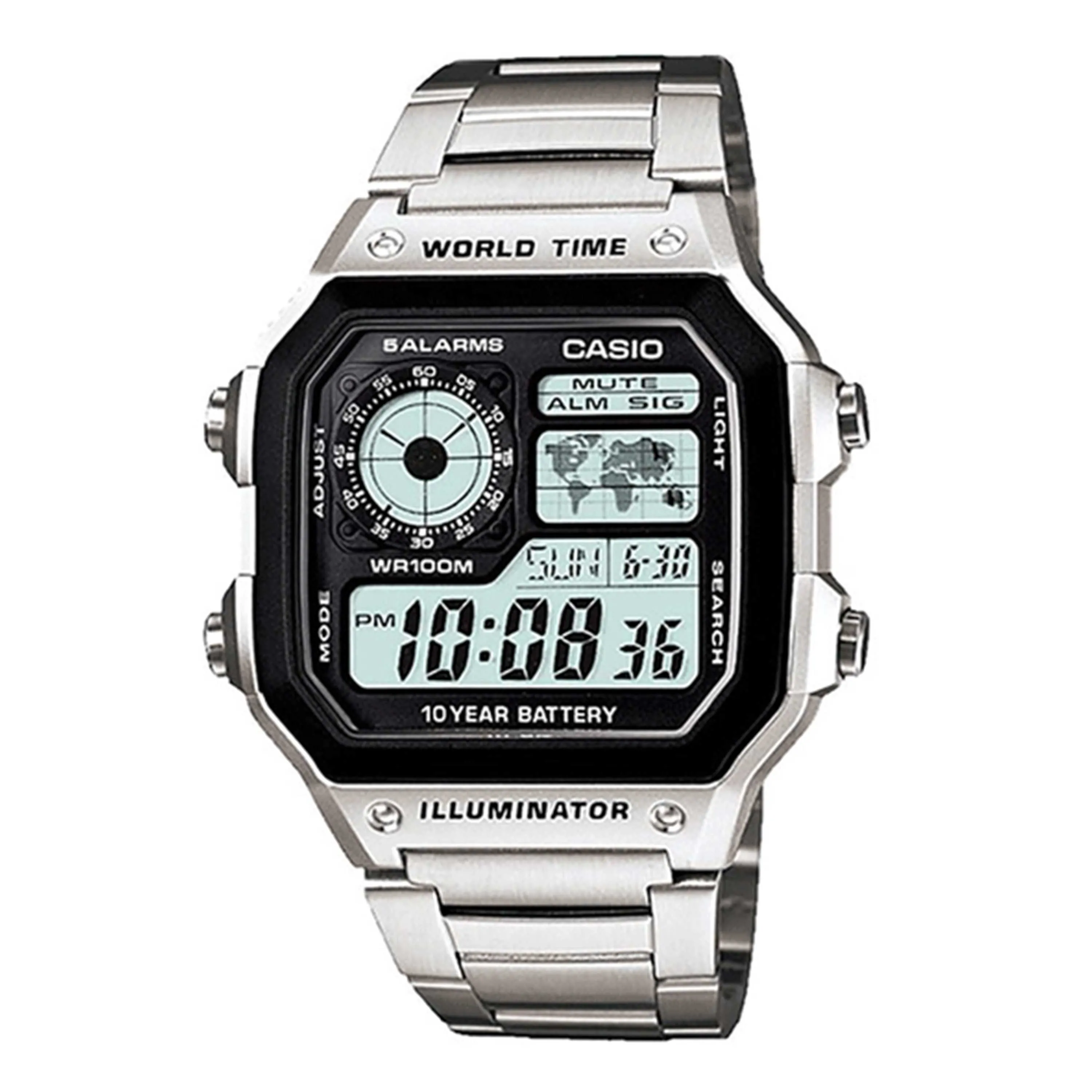 ساعت مچی اسپرت کاسیو مدل CASIO AE-1200WHD-1A