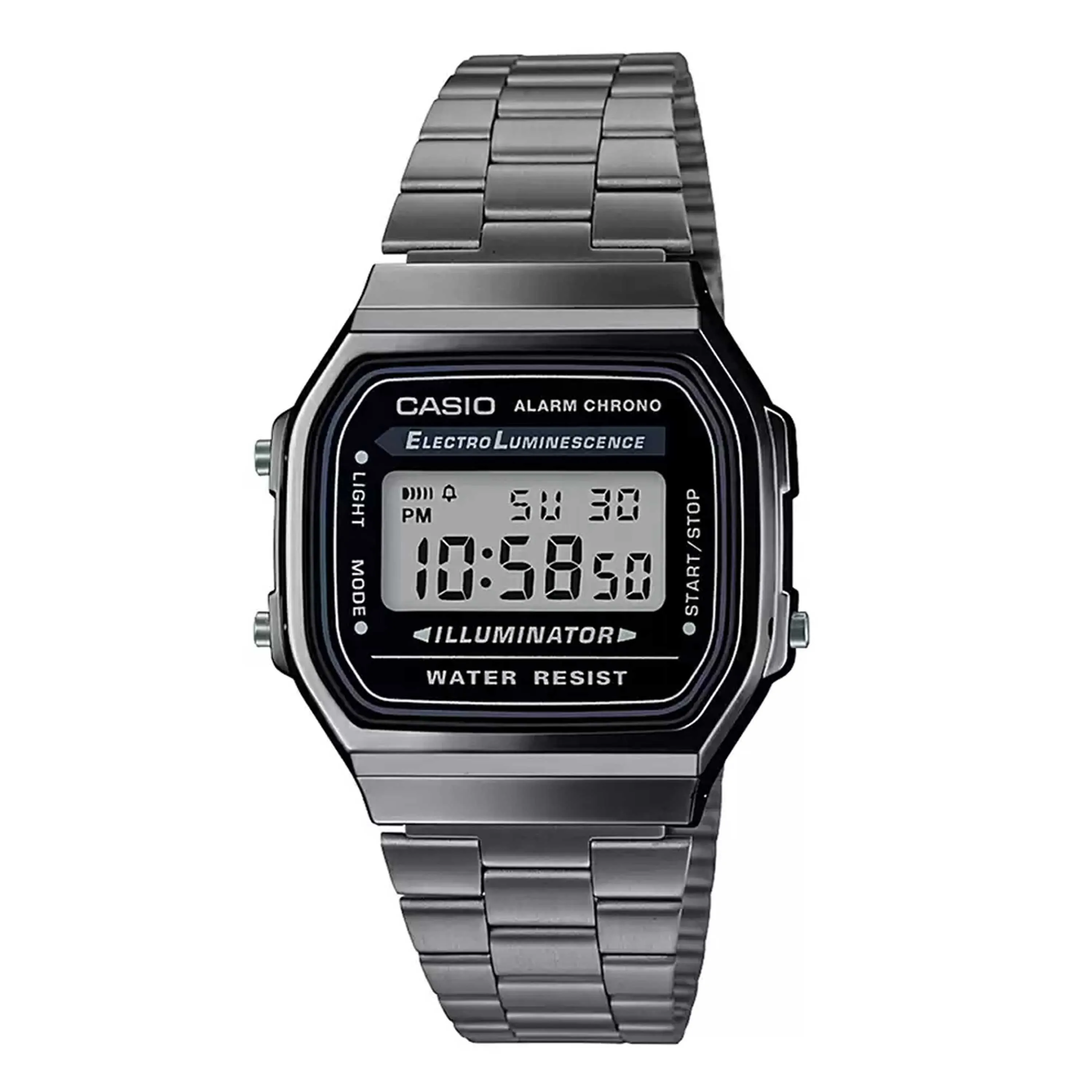 ساعت مچی نوستالژی کاسیو مدل CASIO A168WGG-1ADF