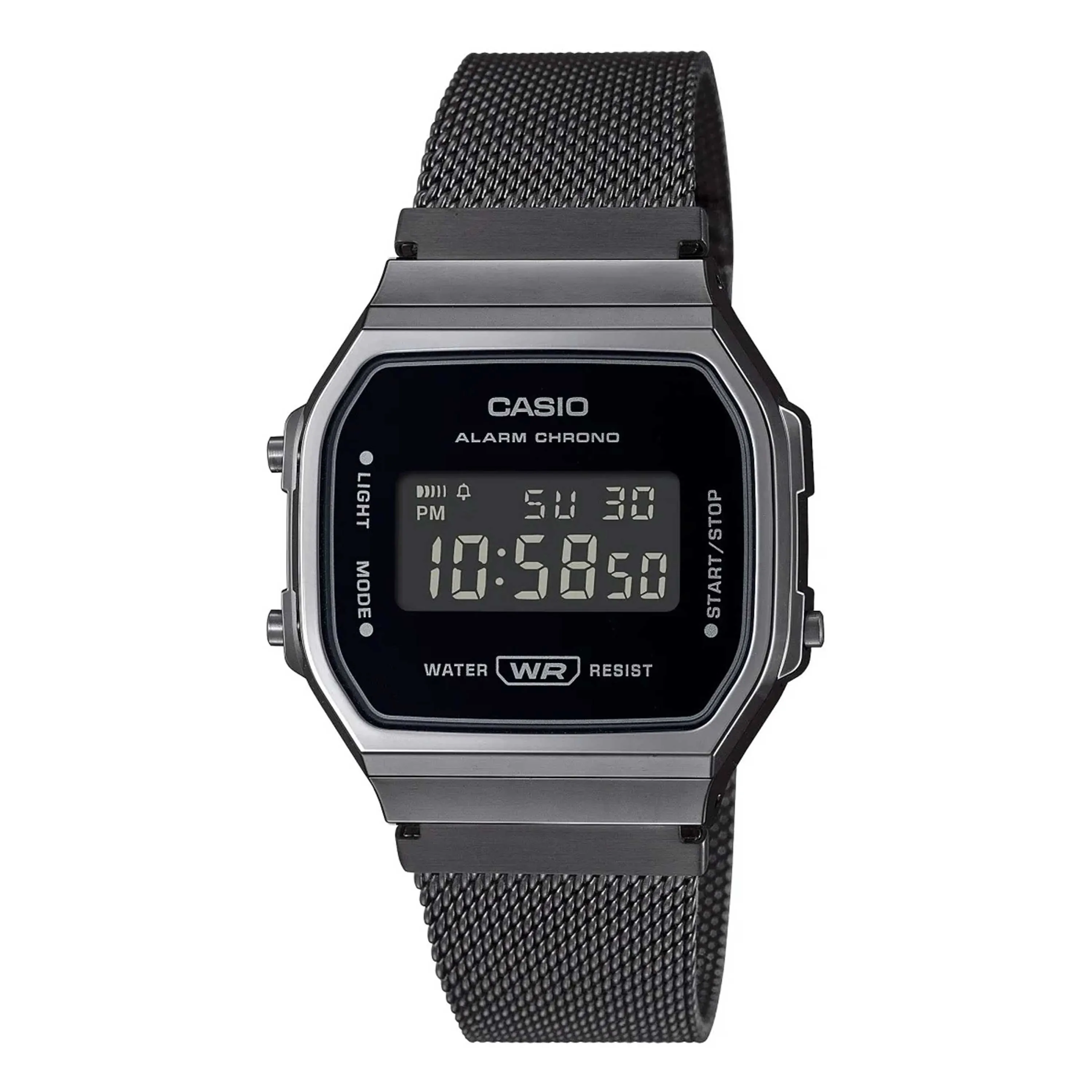 ساعت مچی نوستالژی کاسیو مدل CASIO A168WEMB-1BDF