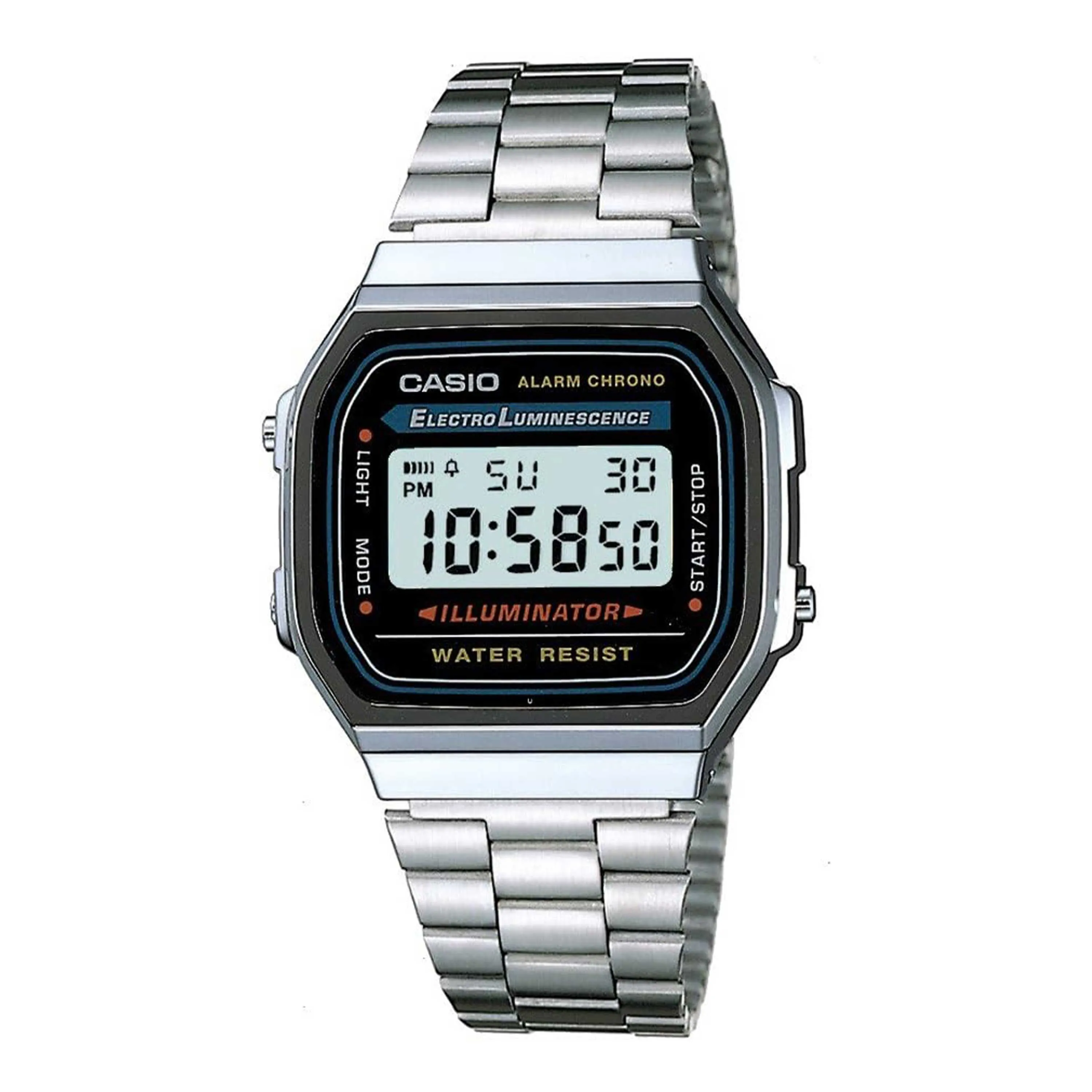 ساعت مچی نوستالژی کاسیو مدل CASIO A168WA-1W