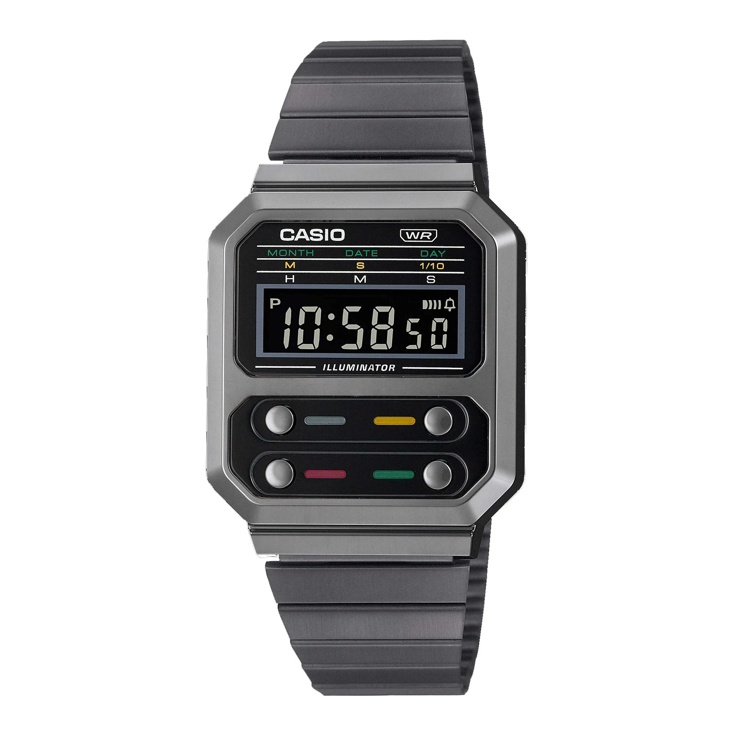 ساعت مچی نوستالژی کاسیو مدل CASIO A100WEGG-1ADF