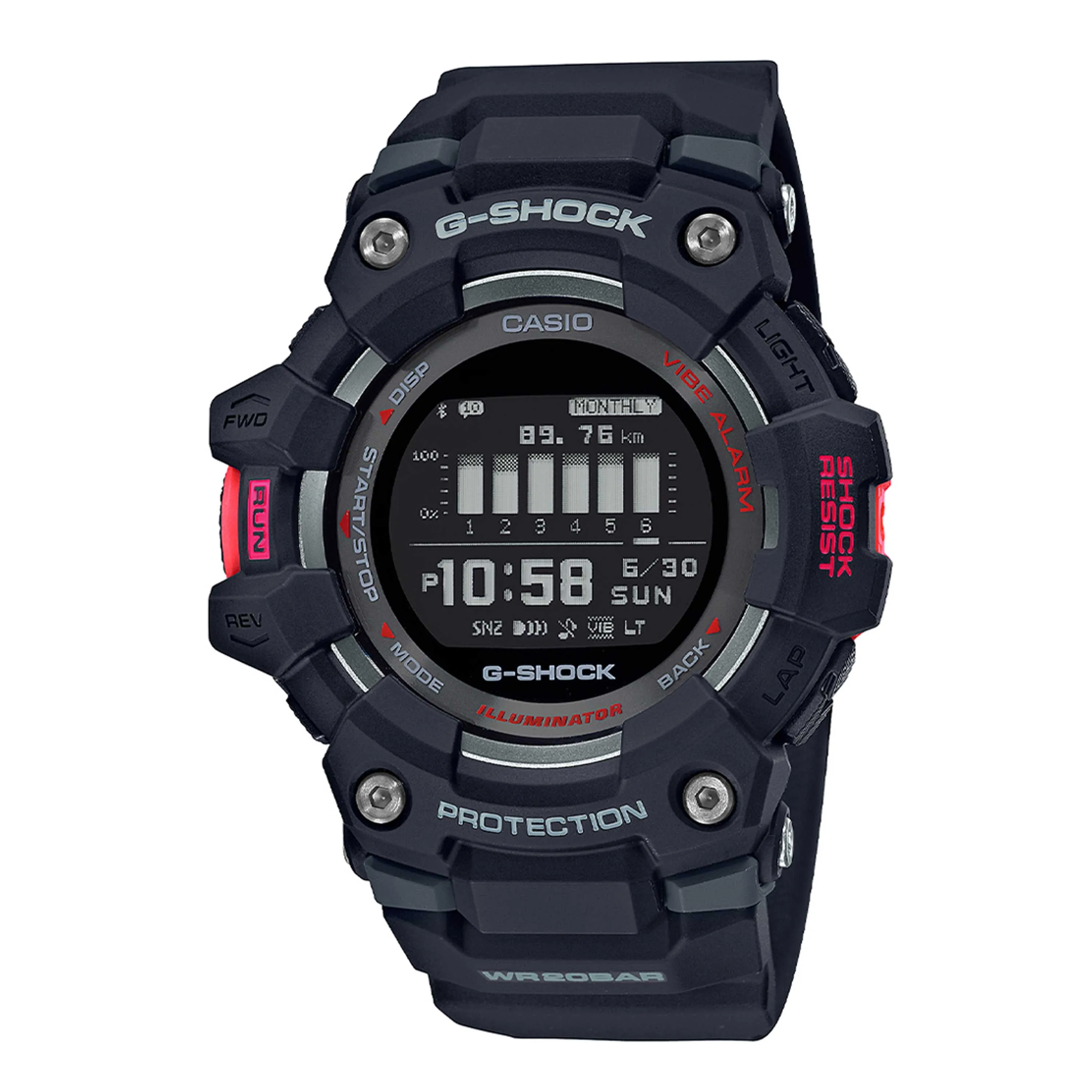 ساعت مچی مردانه کاسیو جی شاک مدل CASIO G-SHOCK GBD-100-1DR