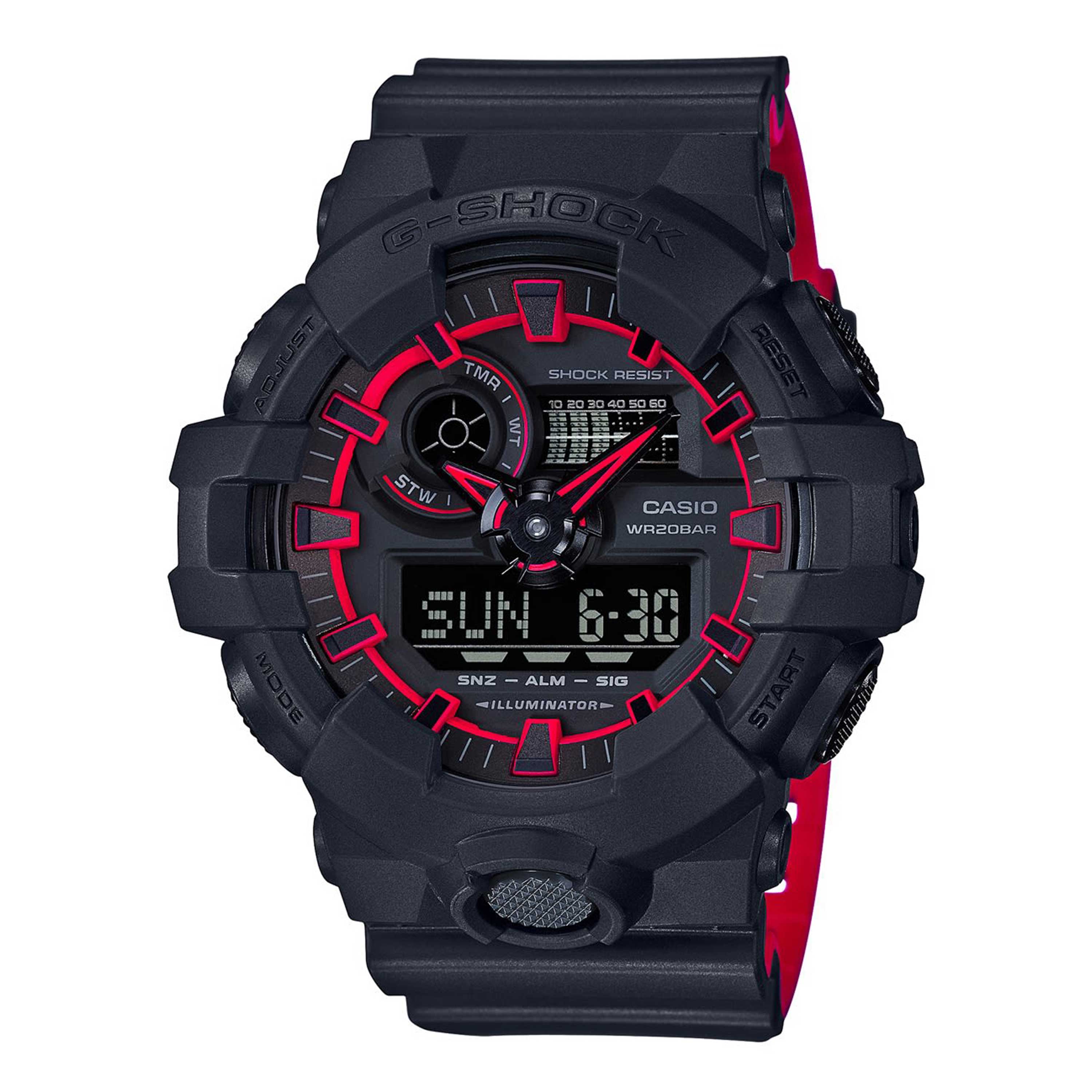 ساعت مچی مردانه کاسیو جی شاک مدل CASIO G-SHOCK GA-700SE-1A4DR