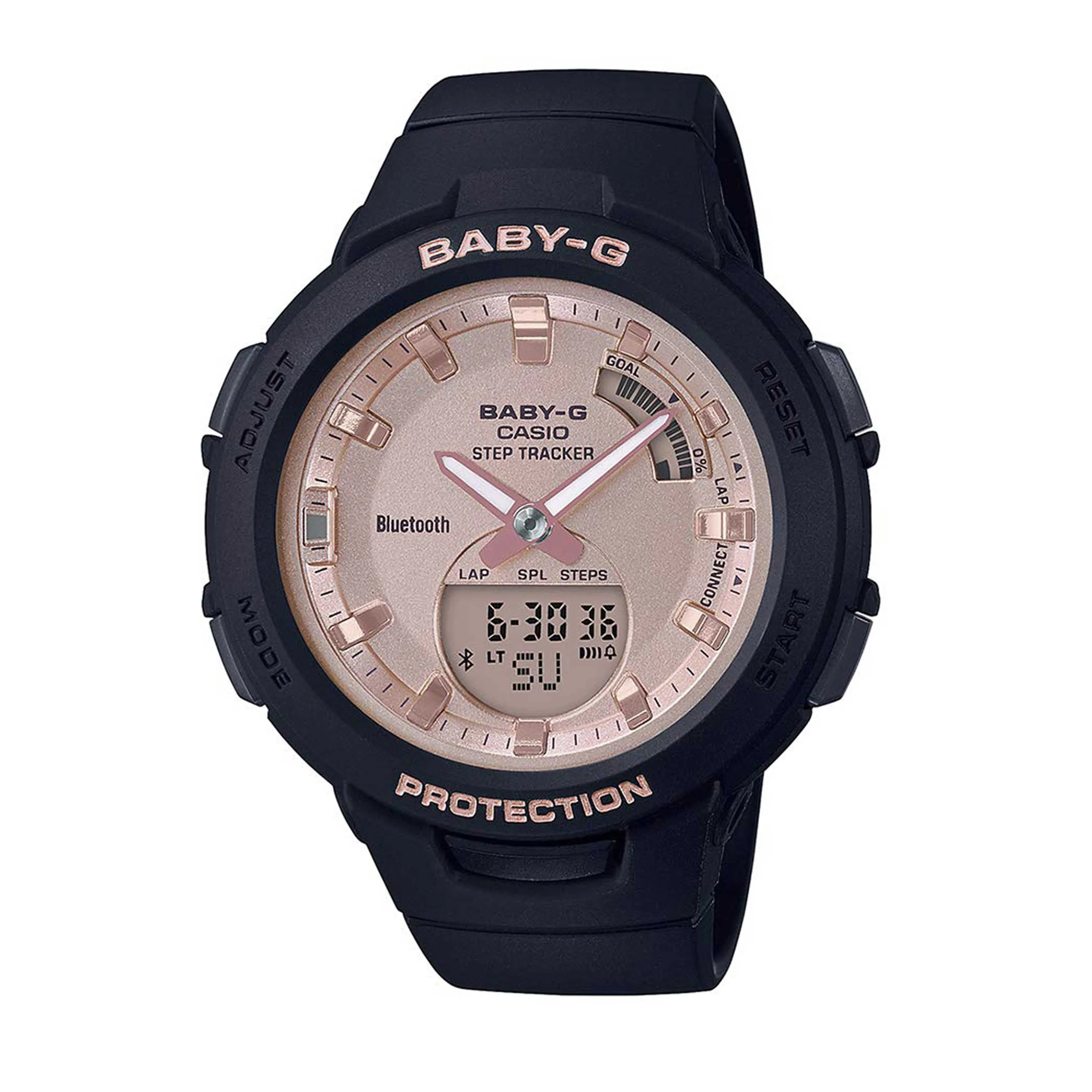 ساعت مچی زنانه کاسیو بیبی جی مدل CASIO BABY-G BSA-B100MF-1ADR