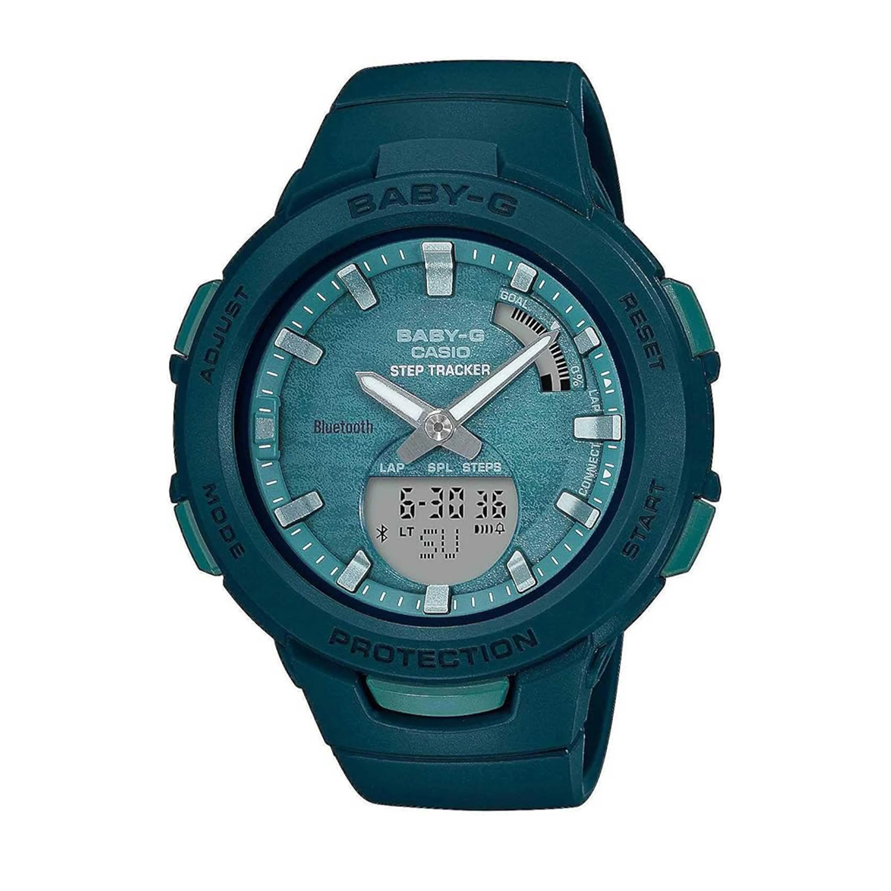 ساعت مچی زنانه کاسیو بیبی جی مدل CASIO BABY-G BSA-B100AC-3ADR