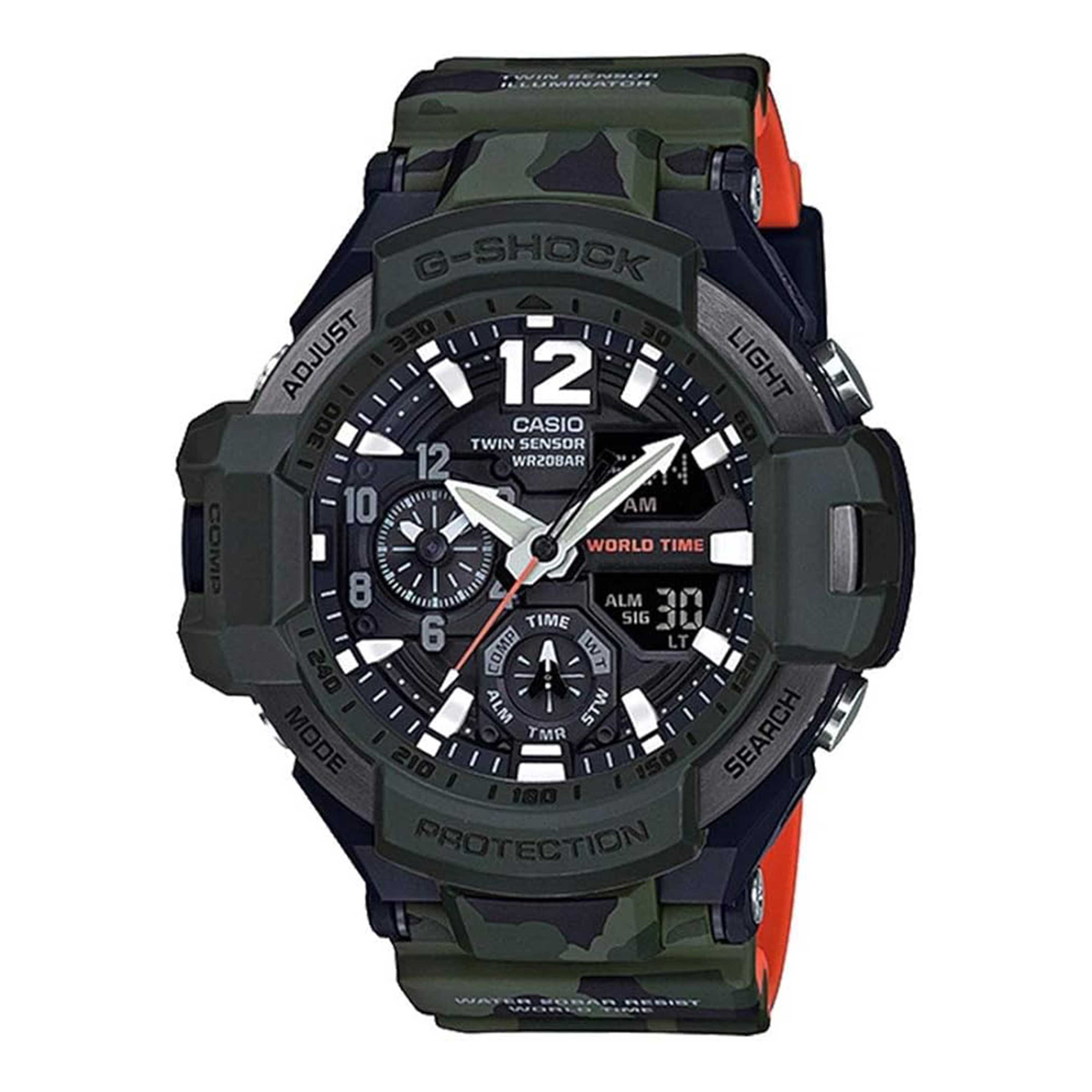 ساعت مچی مردانه کاسیو جی شاک مدل CASIO G-SHOCK GA-1100SC-3ADR