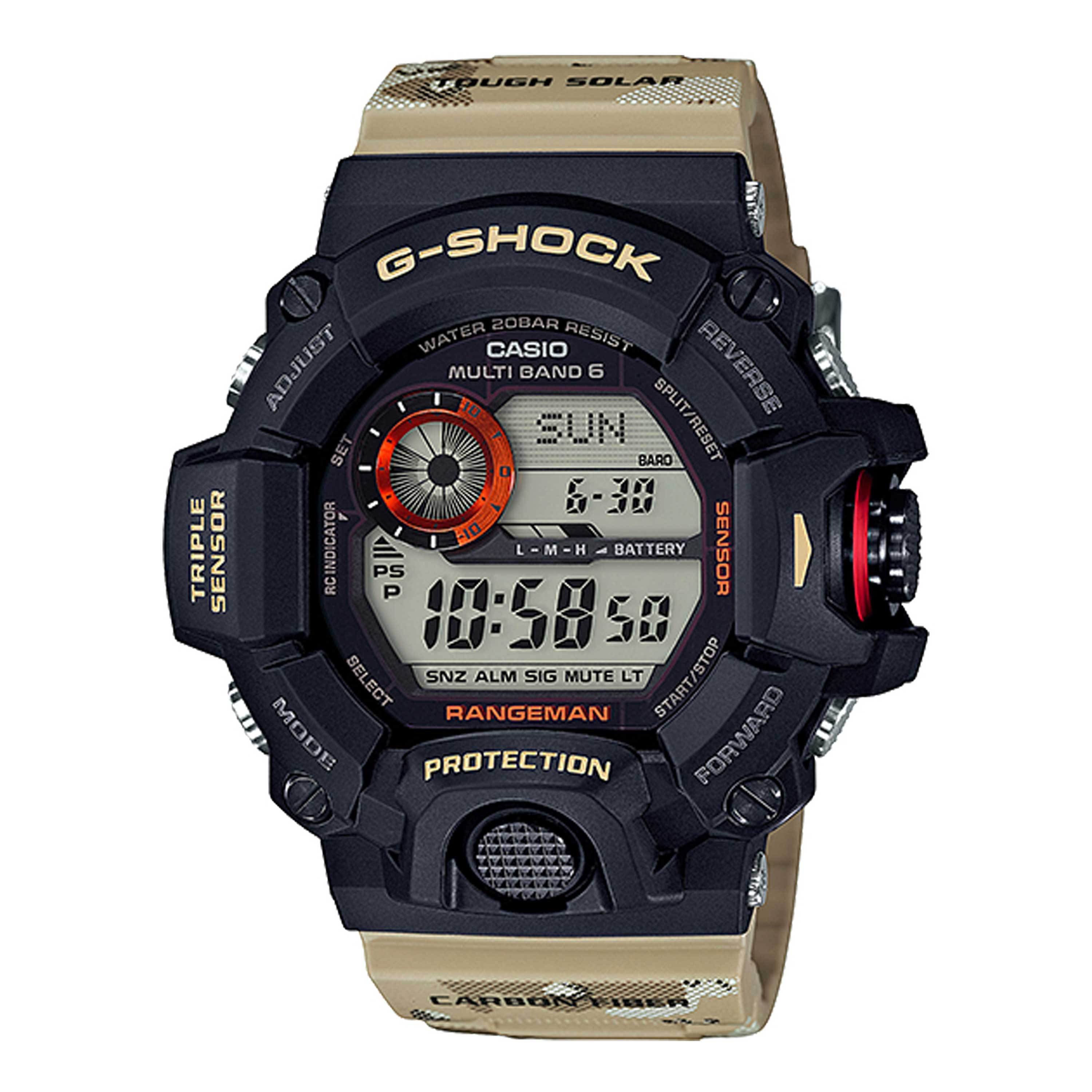 ساعت مچی مردانه کاسیو جی شاک مدل CASIO G-SHOCK GW-9400DCJ-1DR