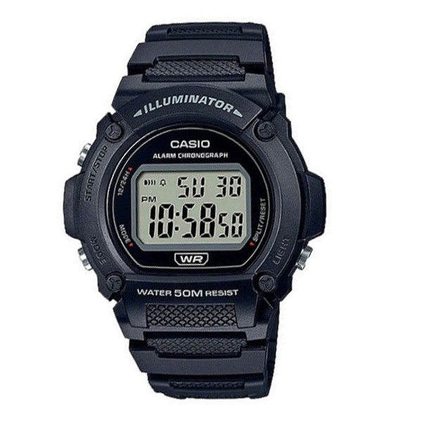 ساعت مچی اسپرت اورجینال کاسیو مدل CASIO W-219H-1AVDF