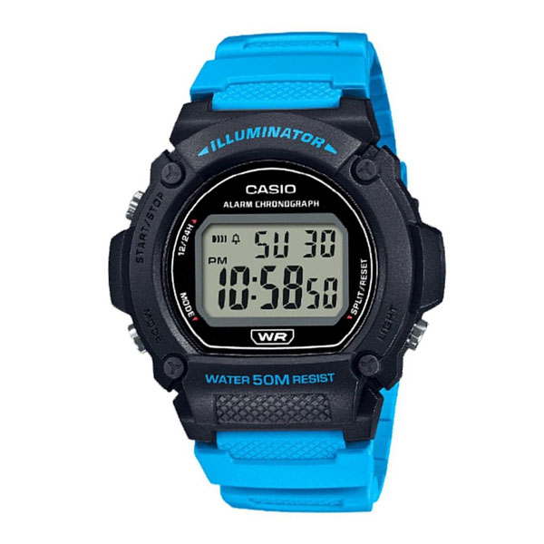 ساعت مچی اسپرت اورجینال کاسیو مدل CASIO W-219H-2A2VDF