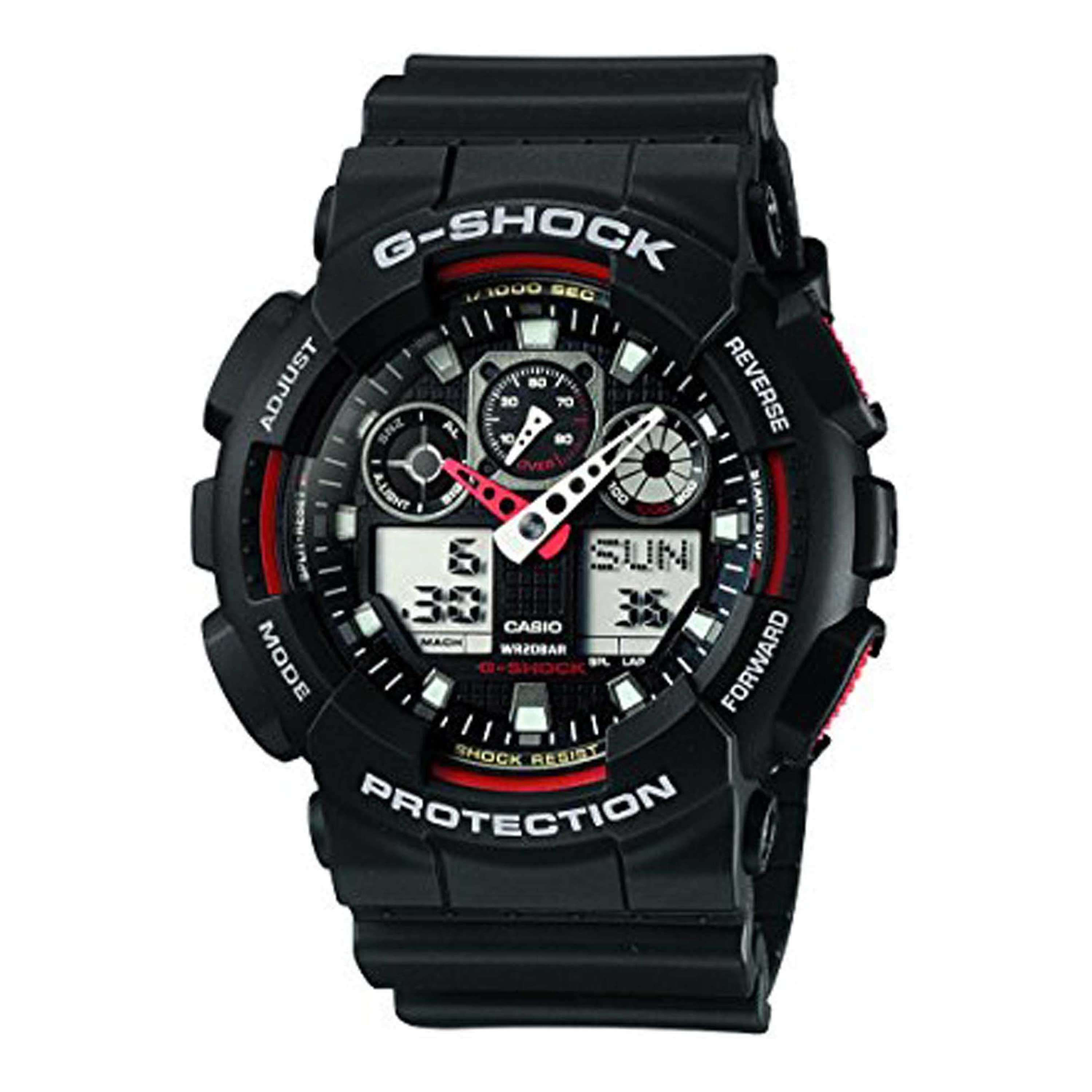 ساعت مچی مردانه کاسیو جی شاک مدل CASIO G-SHOCK GA-100-1A4DR