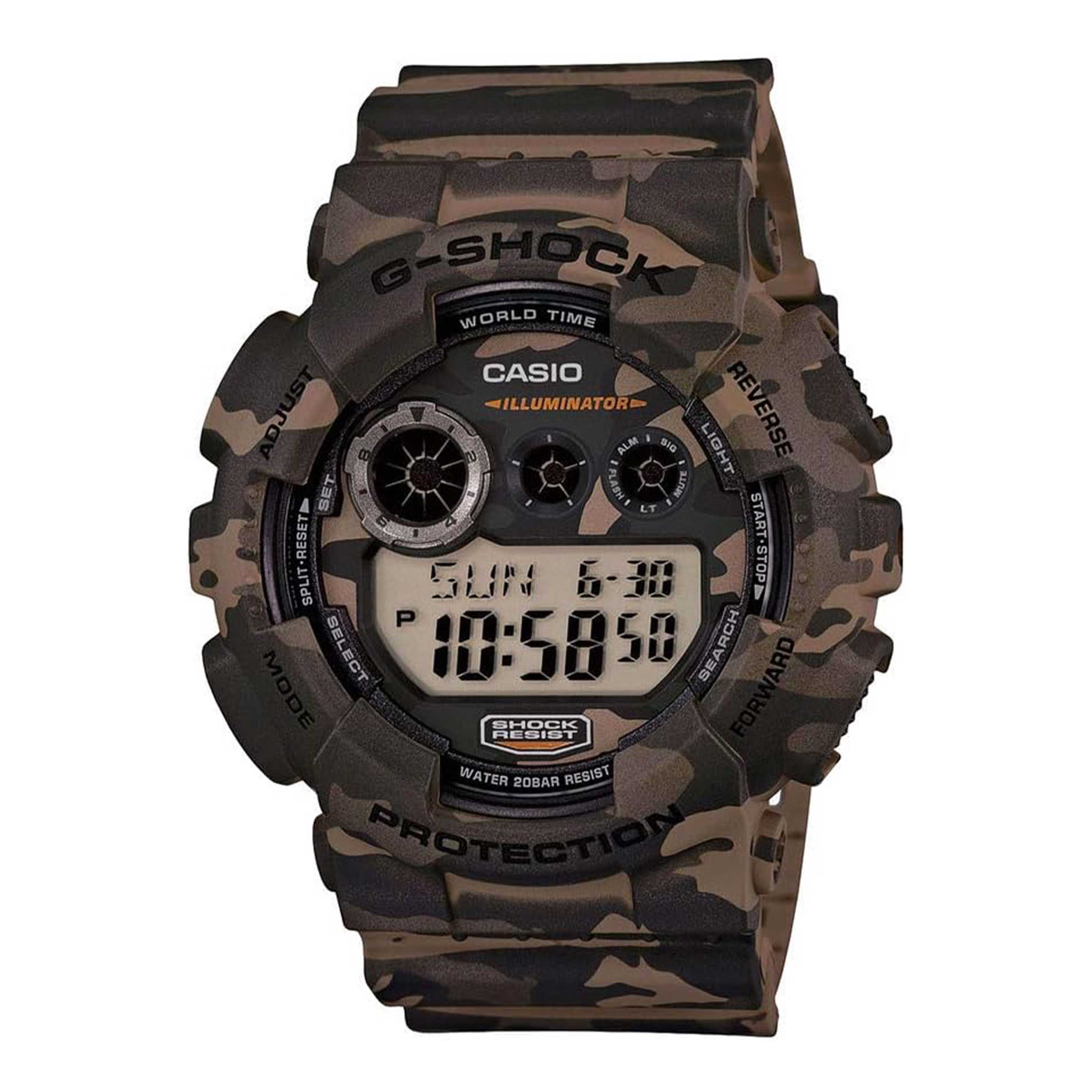 ساعت مچی مردانه کاسیو جی شاک مدل CASIO G-SHOCK GD-120CM-5DR