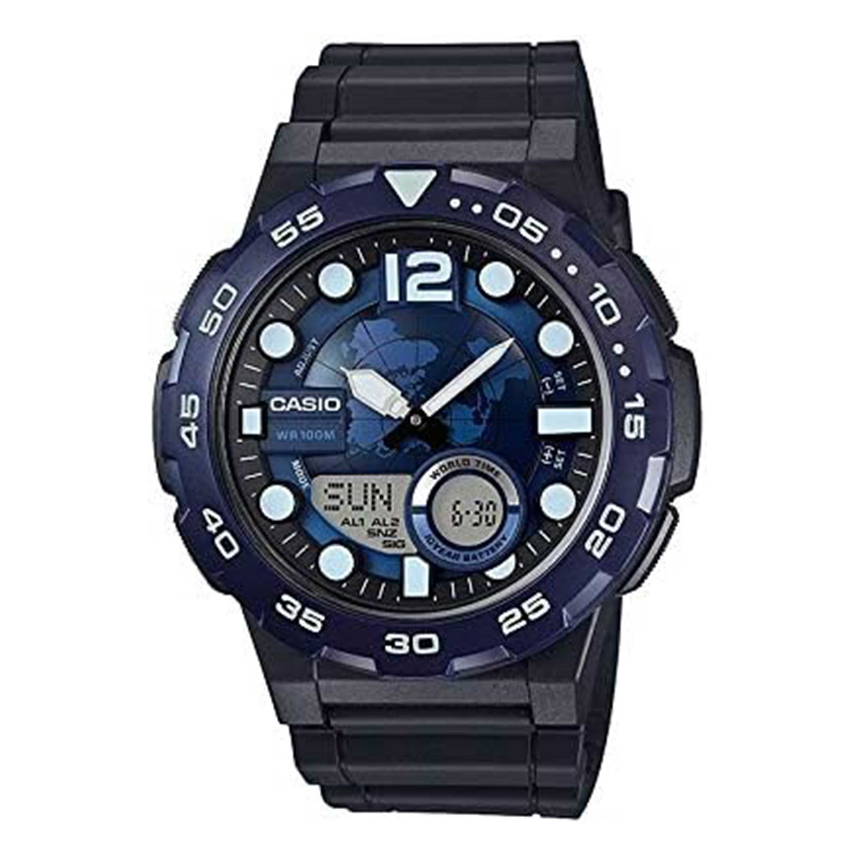 ساعت مچی مردانه کاسیو اسپرت مدل CASIO AEQ-100W-2AVDF