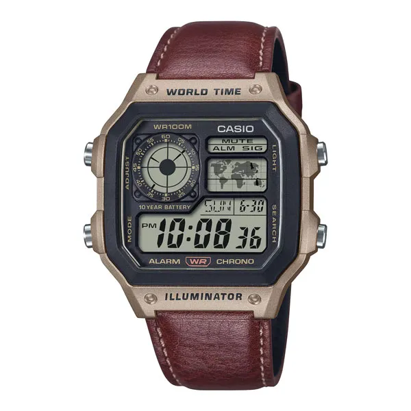 ساعت مچی اسپرت کاسیو مدل CASIO AE-1200WHL-5AVDF