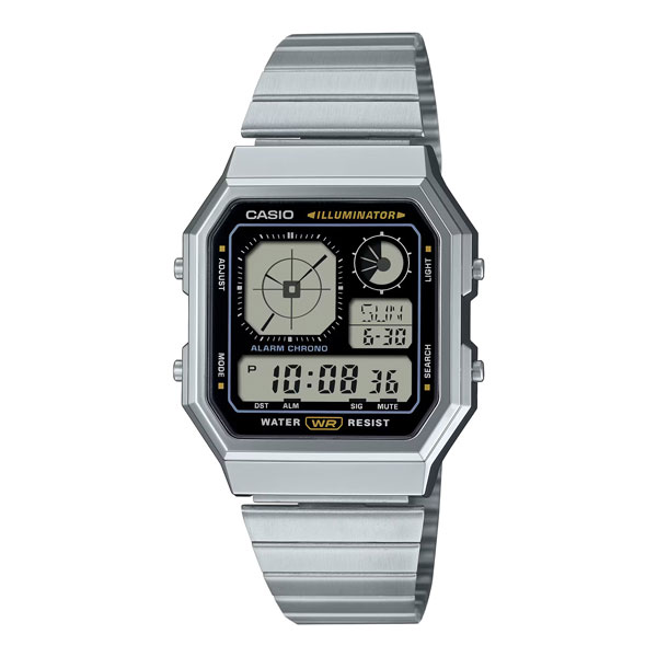 ساعت مچی نوستالژی کاسیو مدل CASIO A130WE-1ADF