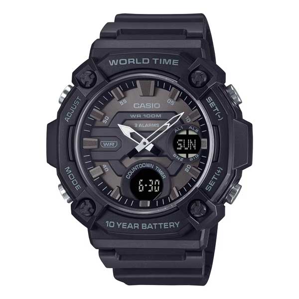 ساعت مچی مردانه کاسیو اسپرت مدل CASIO AEQ-120W-1BVDF