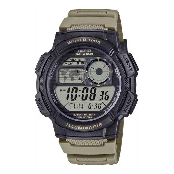 ساعت مچی اسپرت کاسیو مدل CASIO AE-1000W-5AVDF