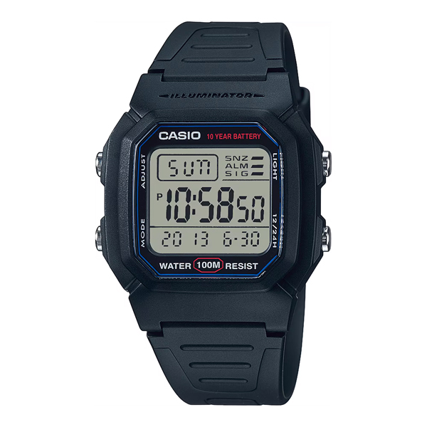 ساعت مچی کاسیو اسپرت مدل CASIO W-800H-1AVDF