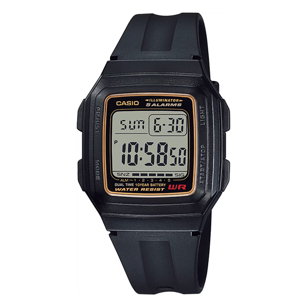 ساعت مچی کاسیو اسپرت مدل CASIO F-201WA-9ADF