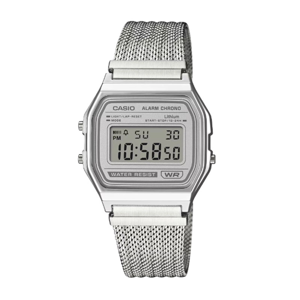 ساعت مچی نوستالژی کاسیو مدل CASIO A158WEM-7D