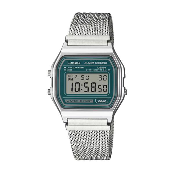 ساعت مچی نوستالژی کاسیو مدل CASIO A158WEM-3D