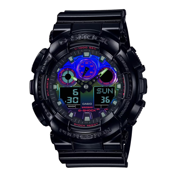 ساعت مچی کاسیو جی شاک مدل CASIO G-Shock GA-100RGB-1ADR
