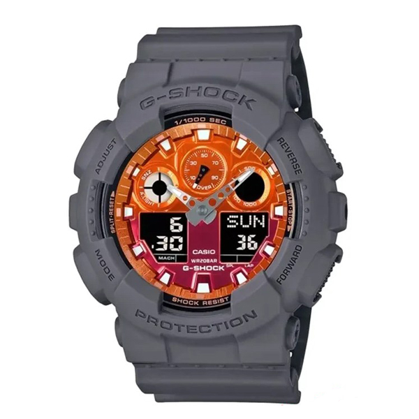 ساعت مچی مردانه کاسیو جی شاک مدل CASIO G-Shock GA-100FL-8ADR