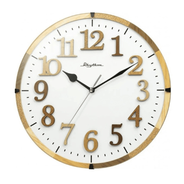 ساعت ریتم دیواری مدل RHYTHM WALL CLOCK CMG130NR06