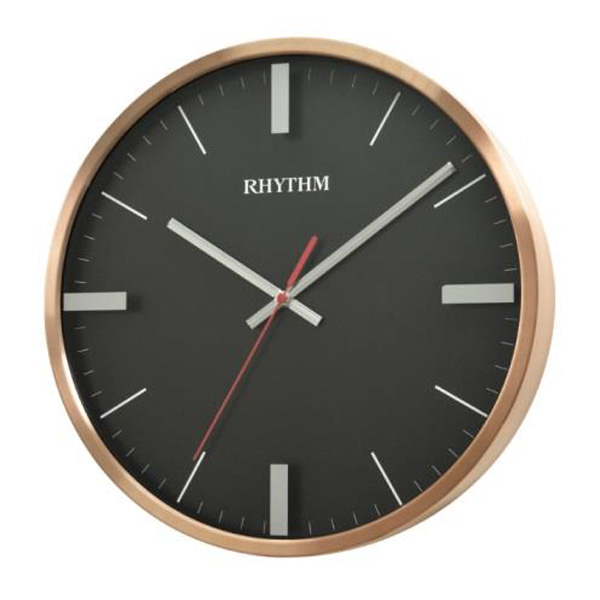 ساعت ریتم دیواری مدل RHYTHM WALL CLOCK CMG604NR13
