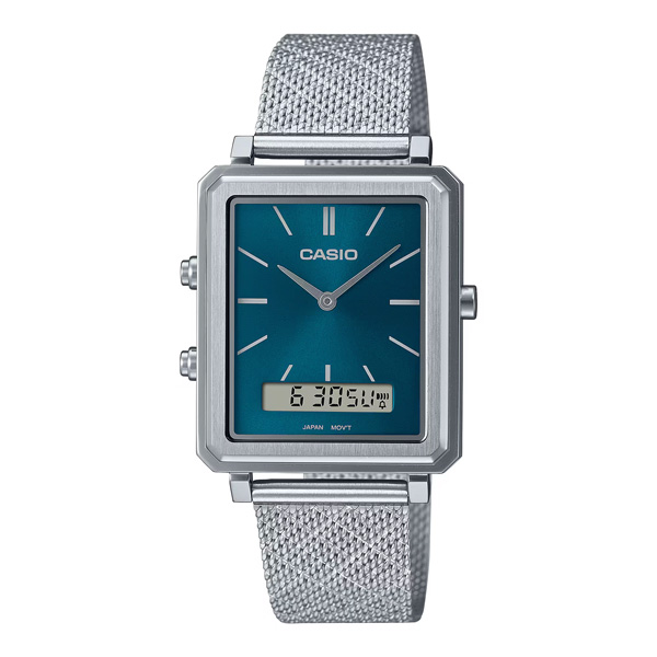 ساعت مچی نوستالژی کاسیو مدل CASIO MTP-B205M-3EDF