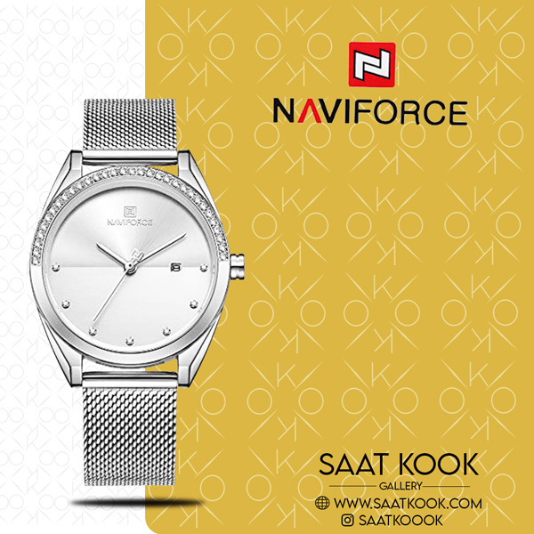 ساعت مچی زنانه نیوی فورس مدل NAVIFORCE NF5015 S/W